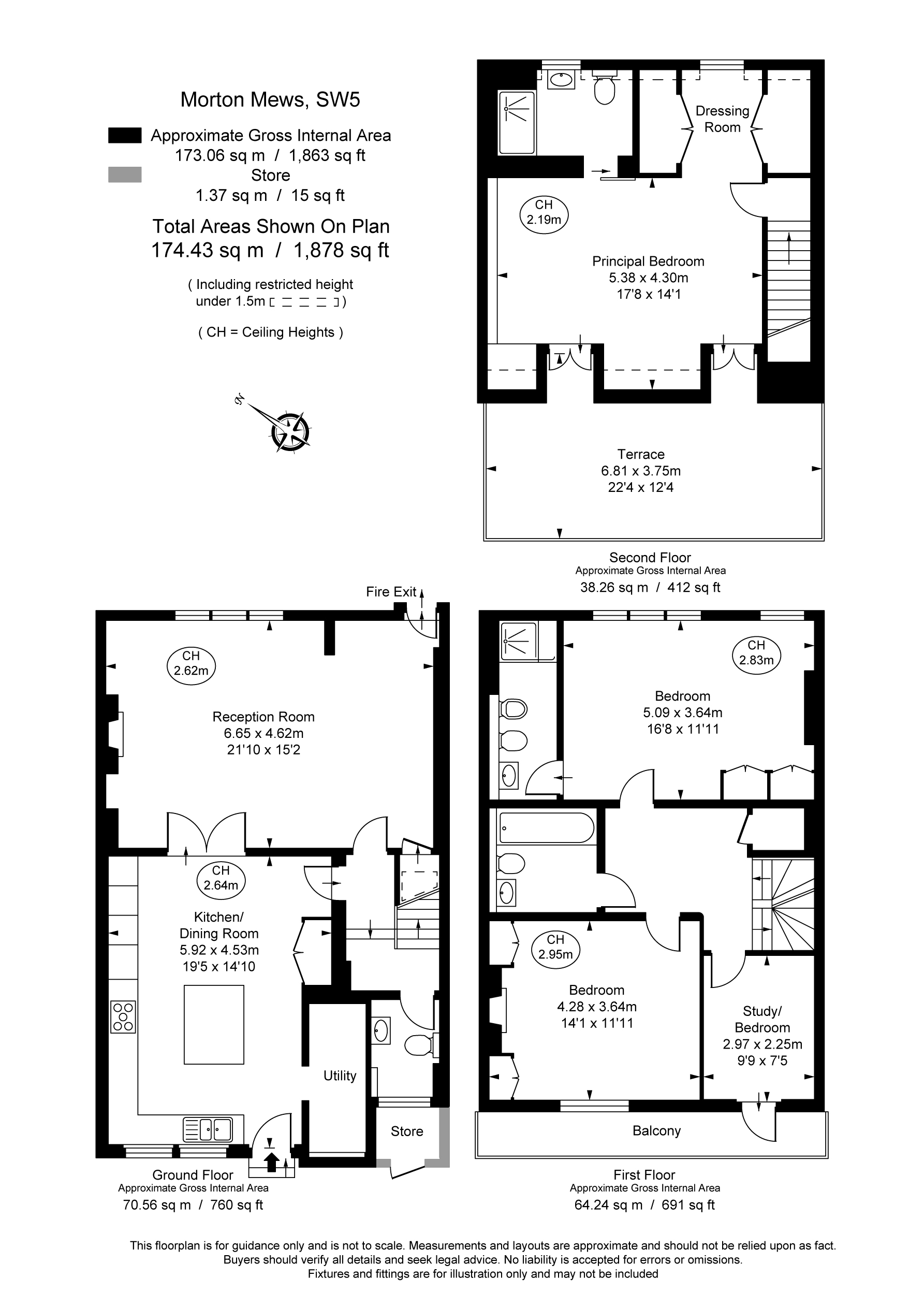 Morton Mews, Earls Court floorplan