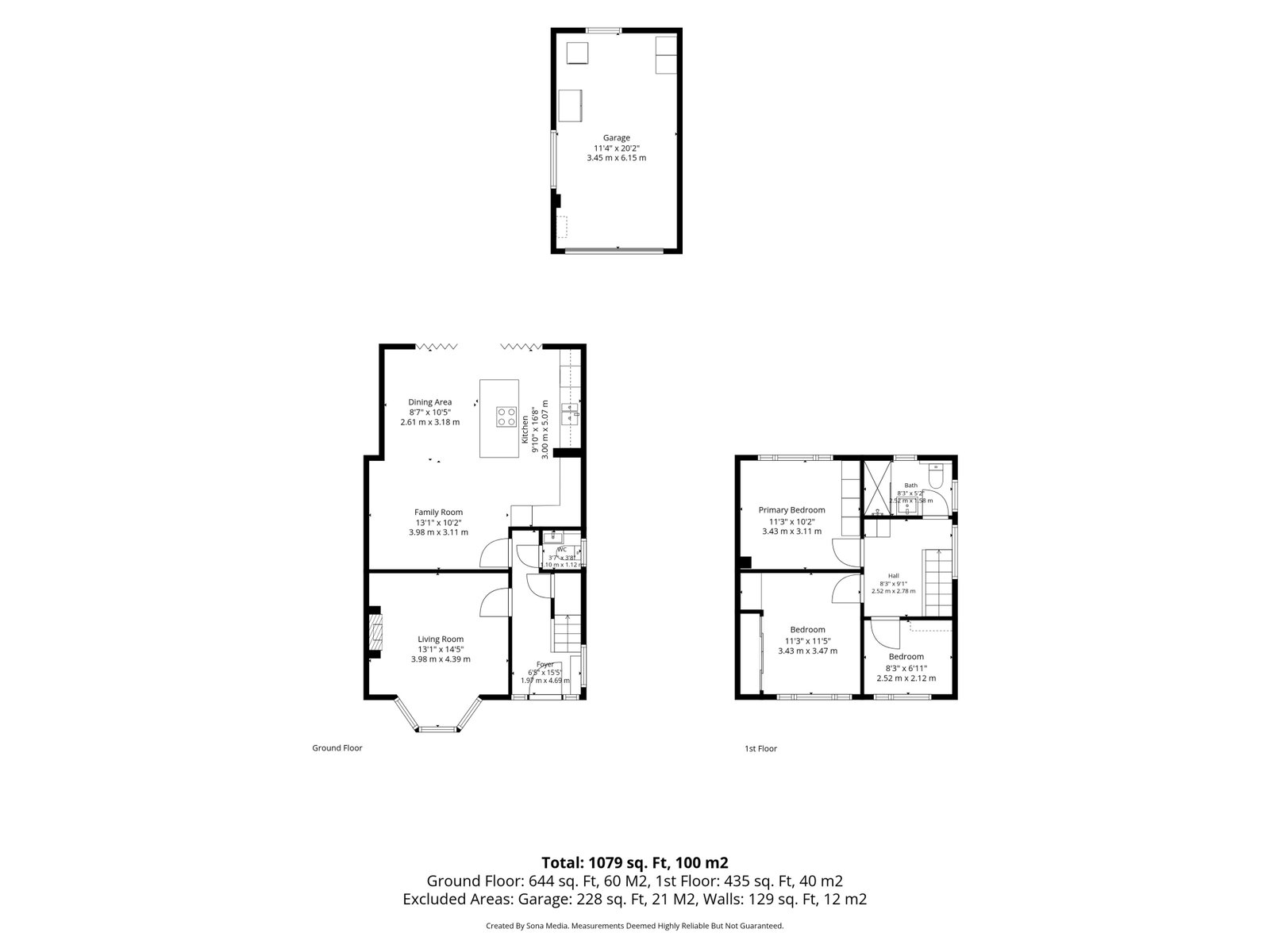 27, Meynell Drive, Leigh floorplan