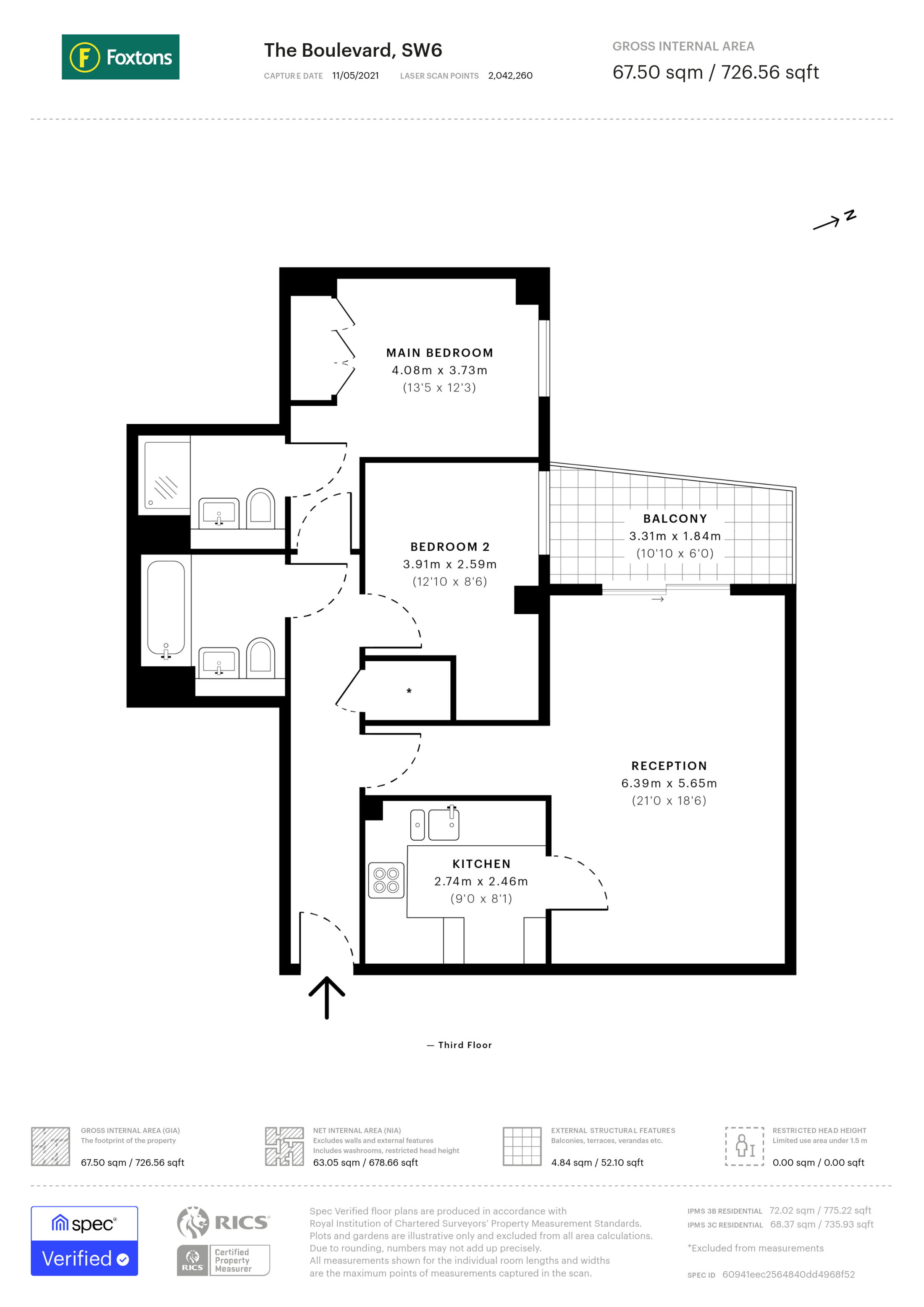 The Boulevard, Imperial Wharf floorplan