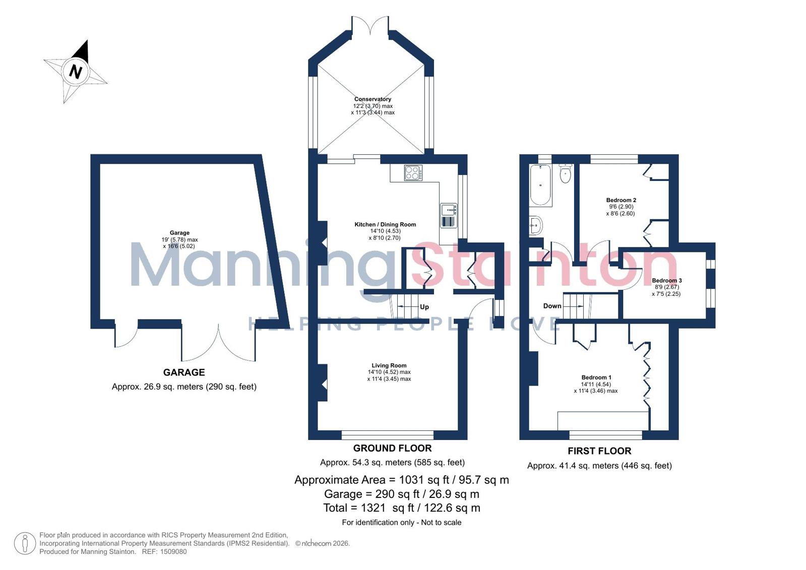 83, Ferry Lane, Wakefield floorplan