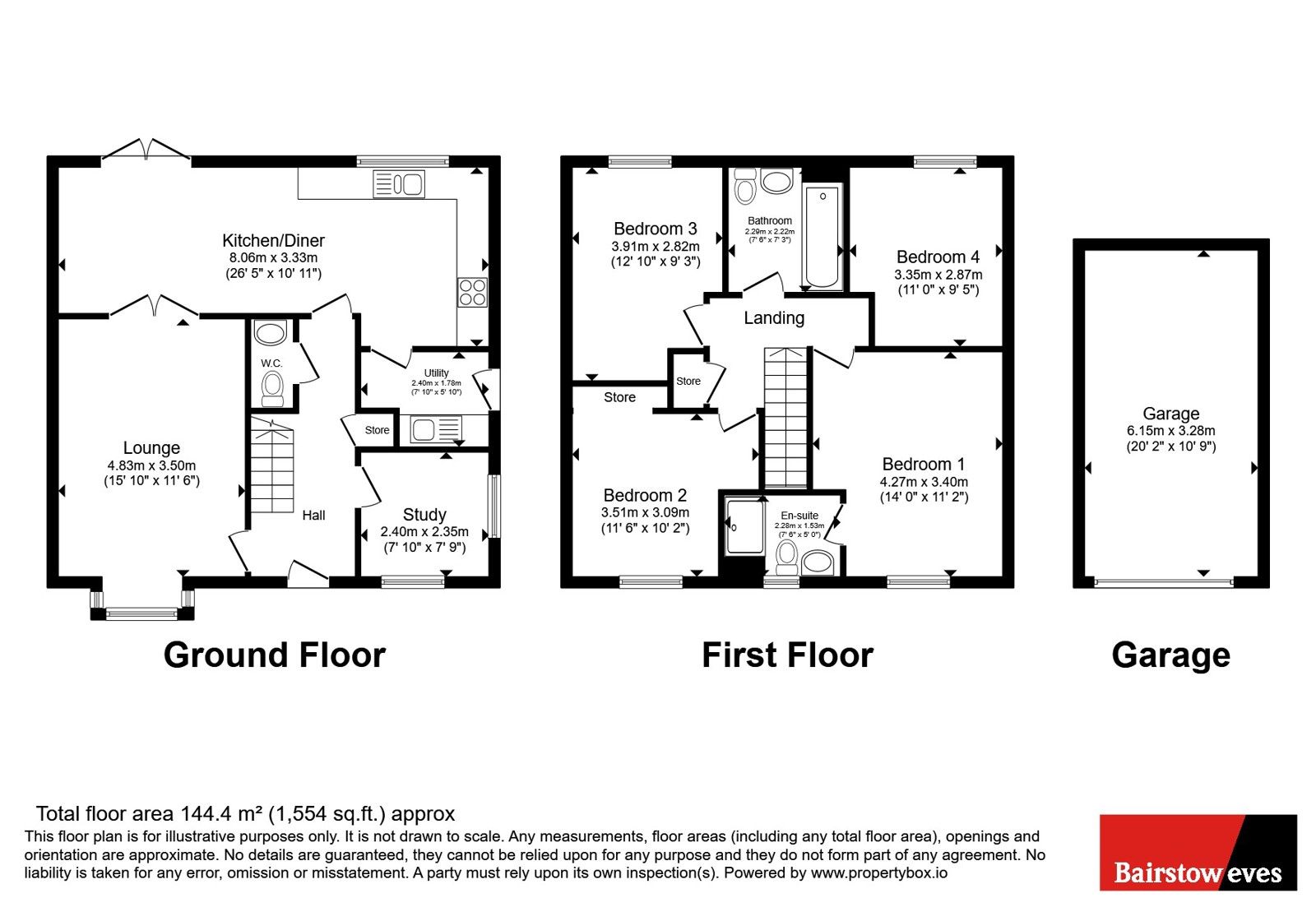 Jackson Avenue, Huntingdon floorplan