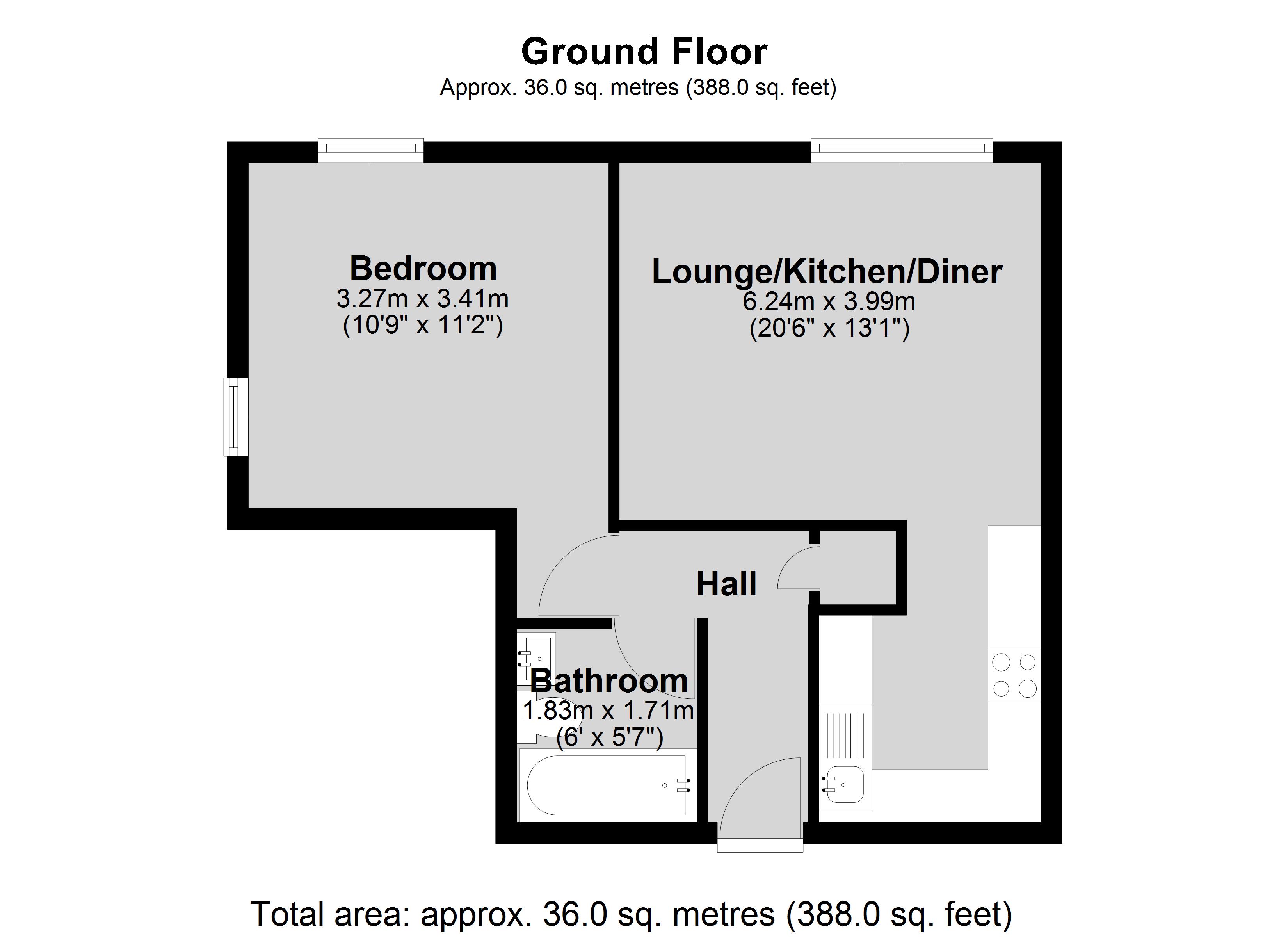 1, Grantavon House, Brayford Wharf East, Lincoln floorplan