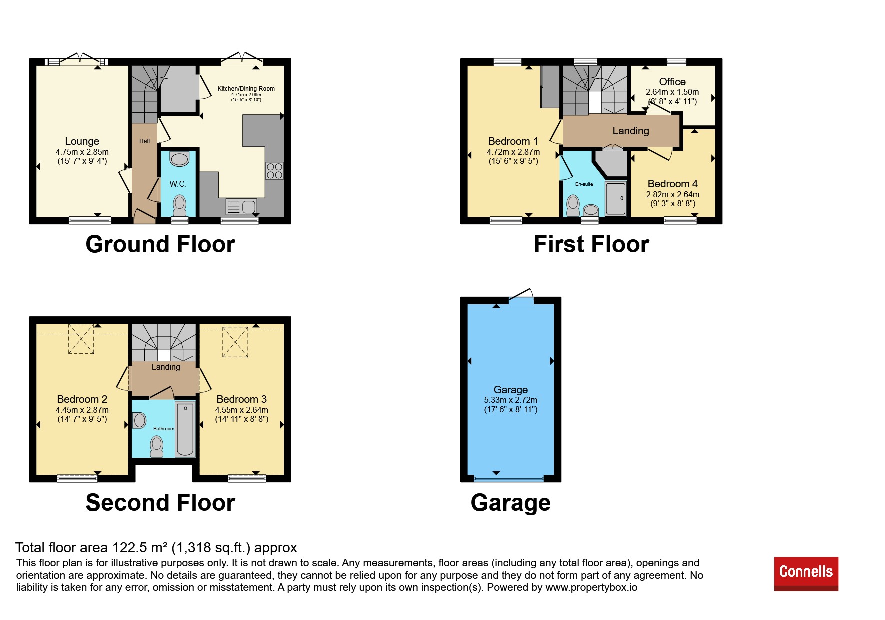 6, Fenby Place, Swindon floorplan