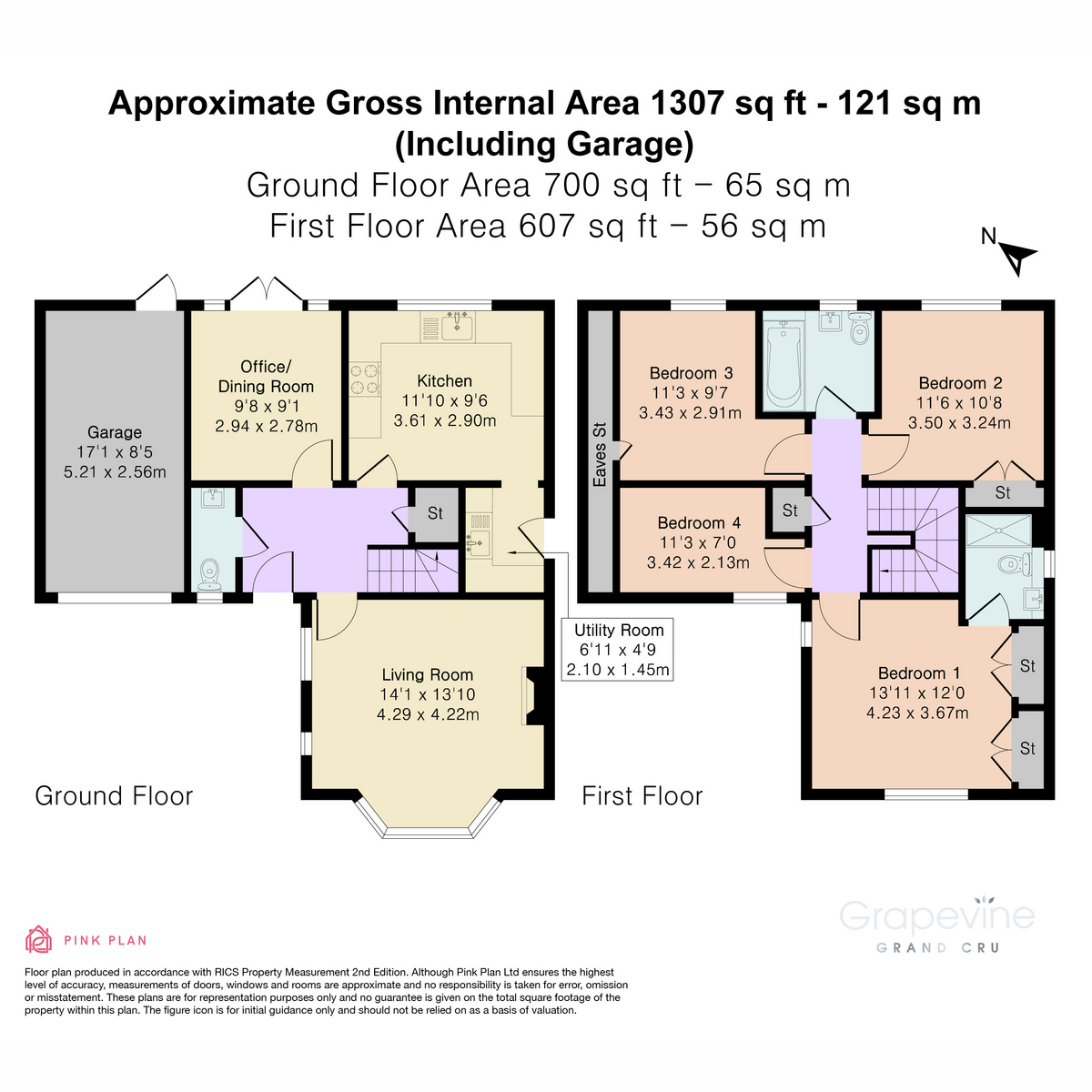 7, Balme Close, Charvil Reading floorplan