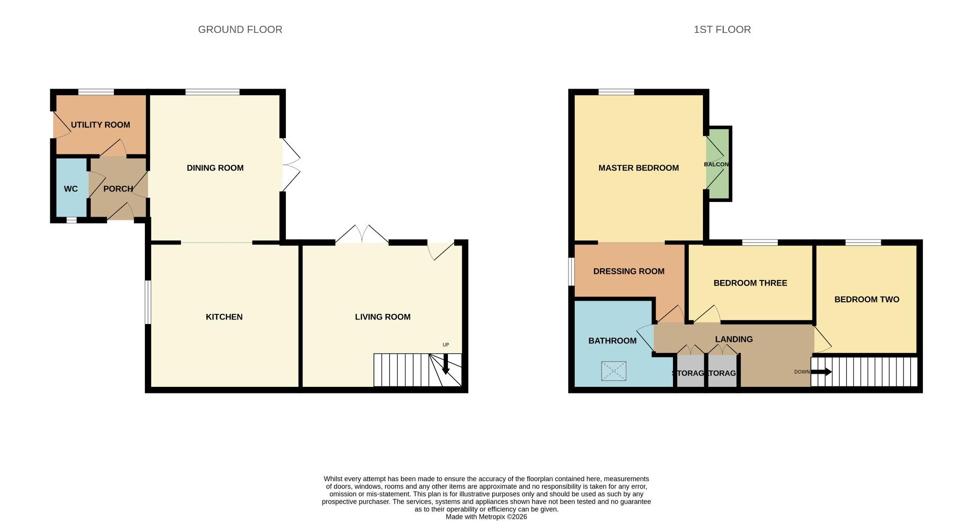Harada Cottage, Hamsterley, Bishop Auckland floorplan