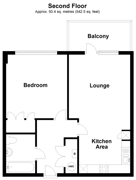 1 Bedrooms Flat for sale in Sovereign Way, Tonbridge, Kent TN9