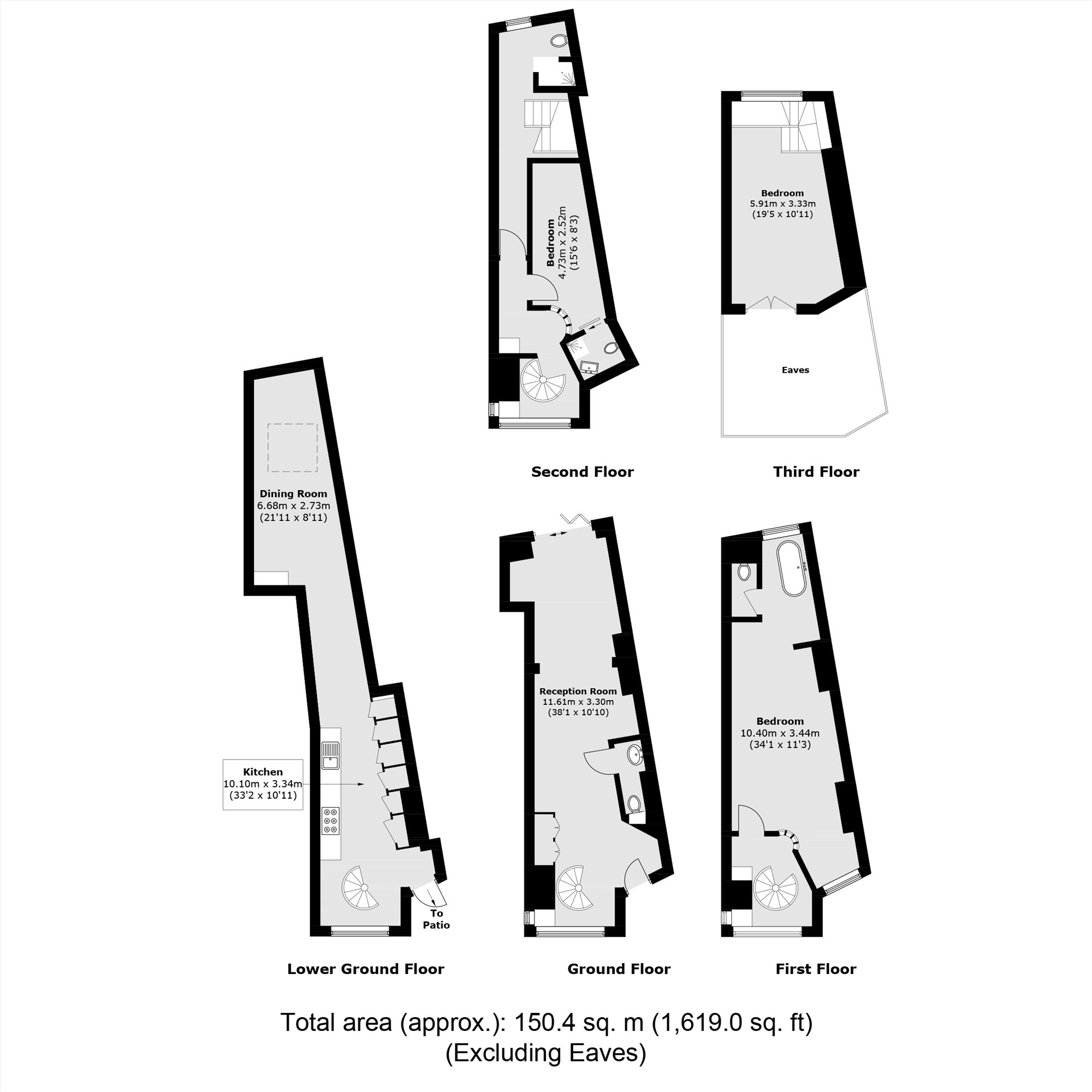 Holmdale Road, London floorplan