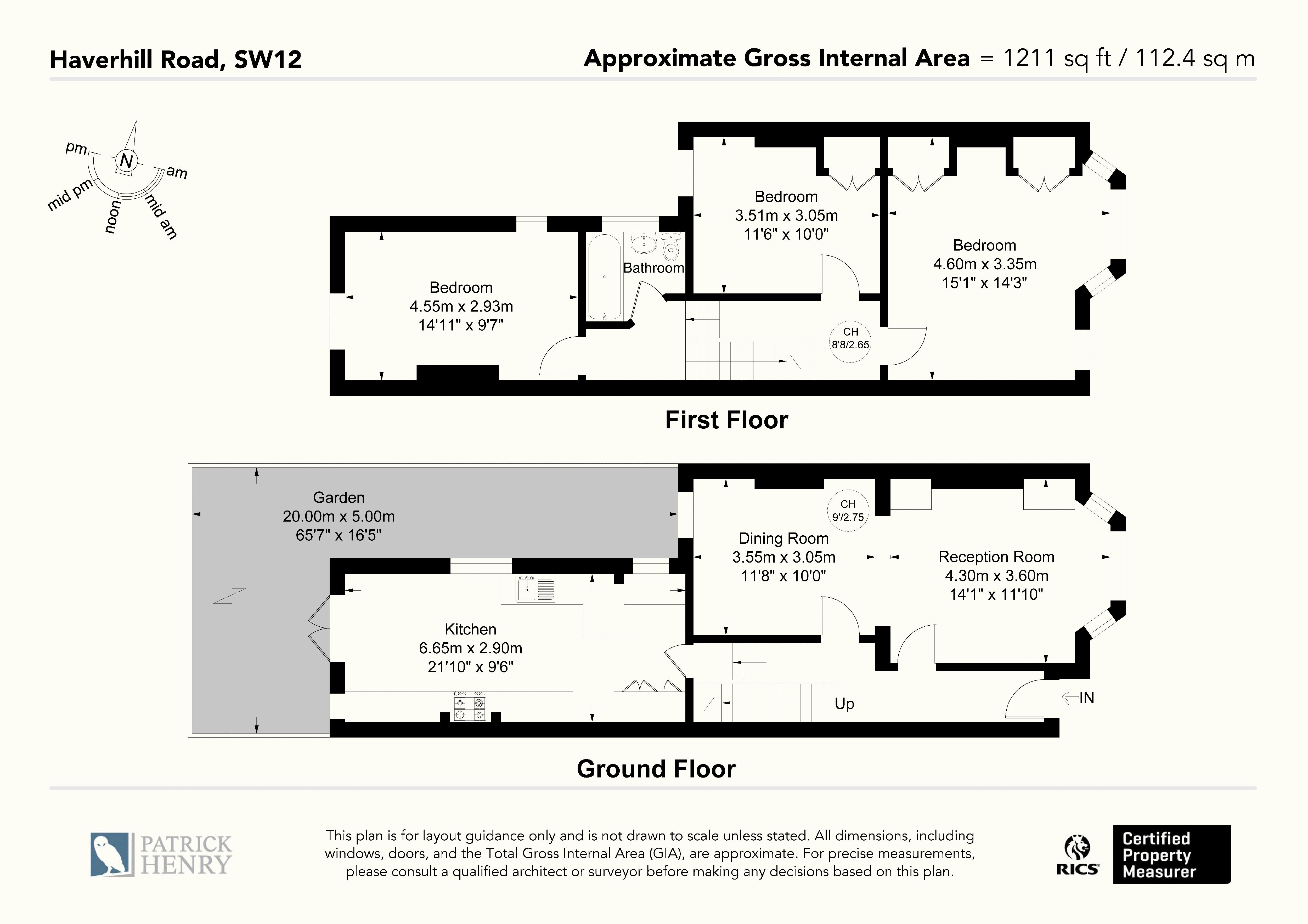 Haverhill Road, London floorplan