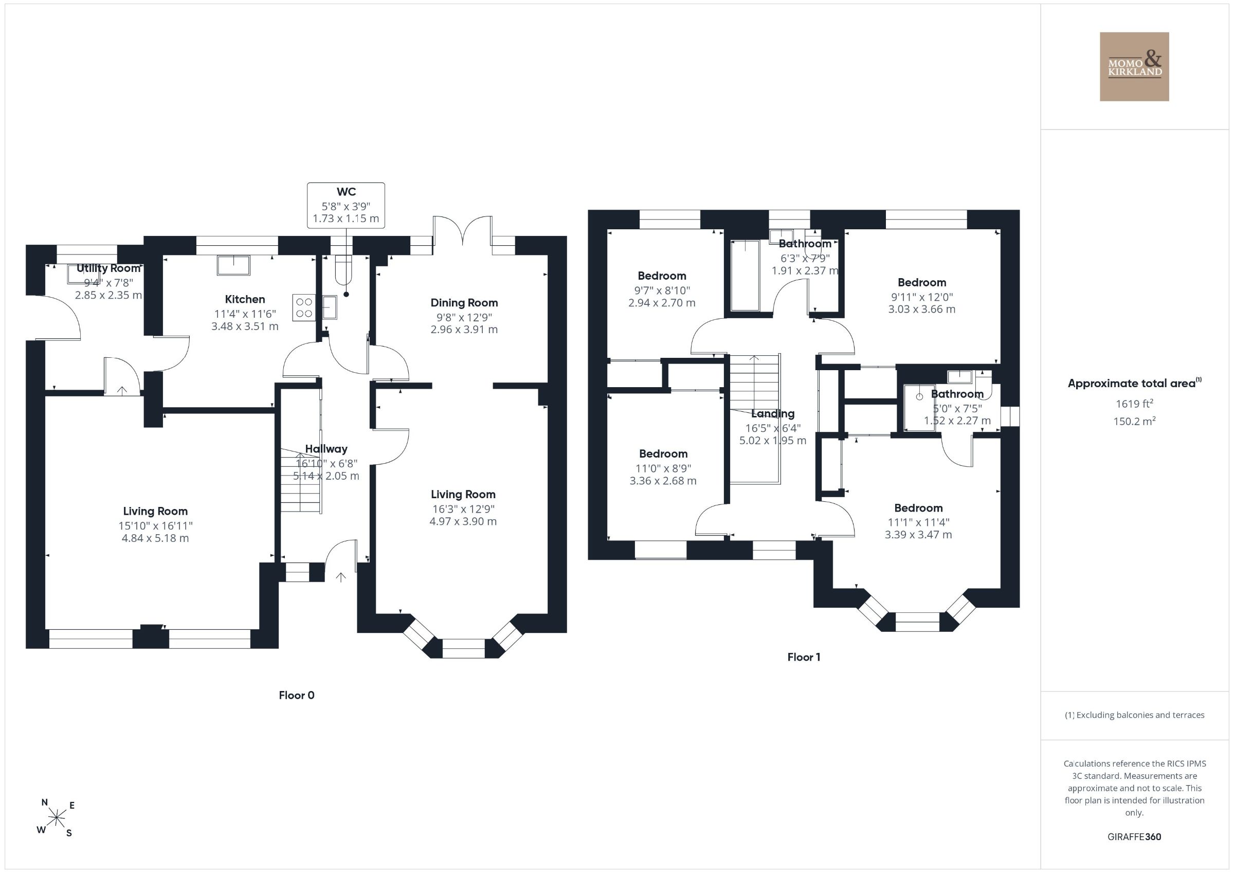 53 Sandhead Terrace, Glasgow floorplan