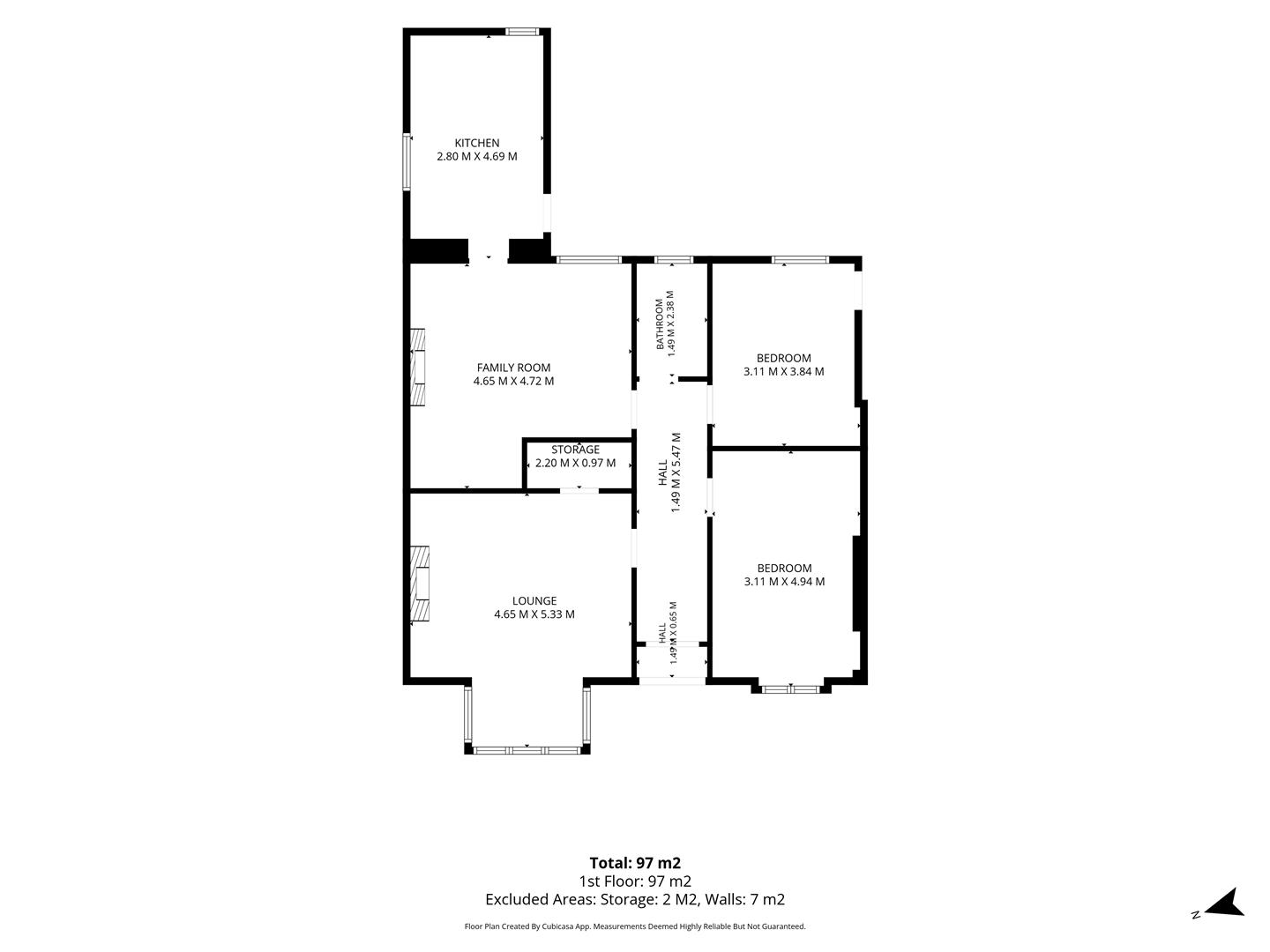 11, Munro Street, Kirkcaldy floorplan