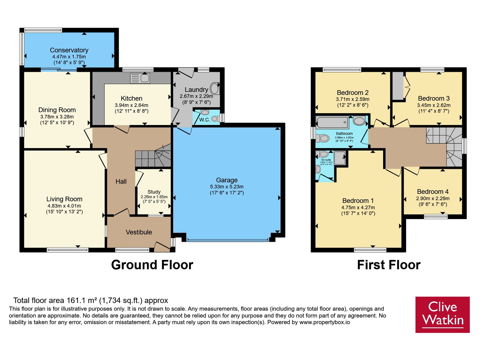 5, Hillside View, Oxton floorplan