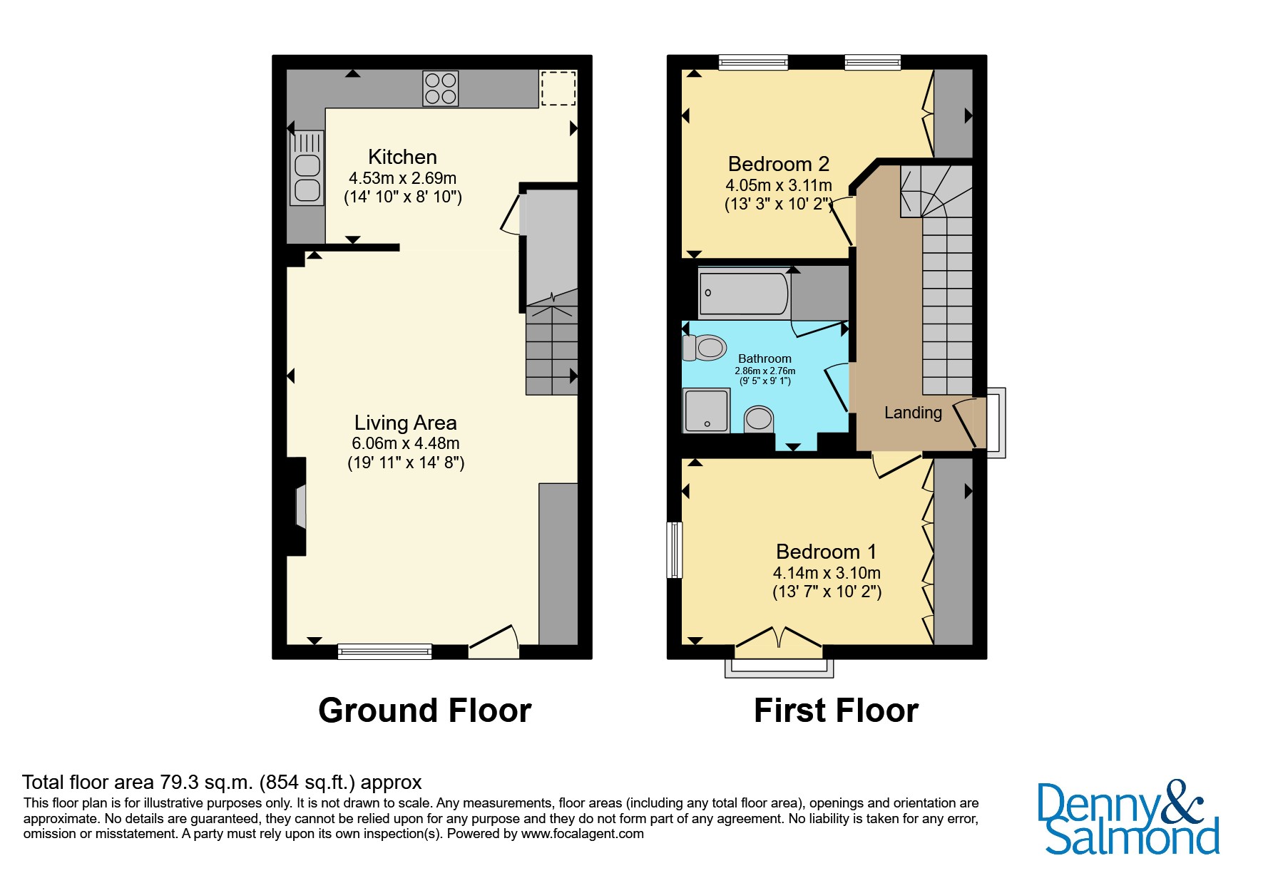 15, Warwick House, 1, Wells Road, Malvern floorplan