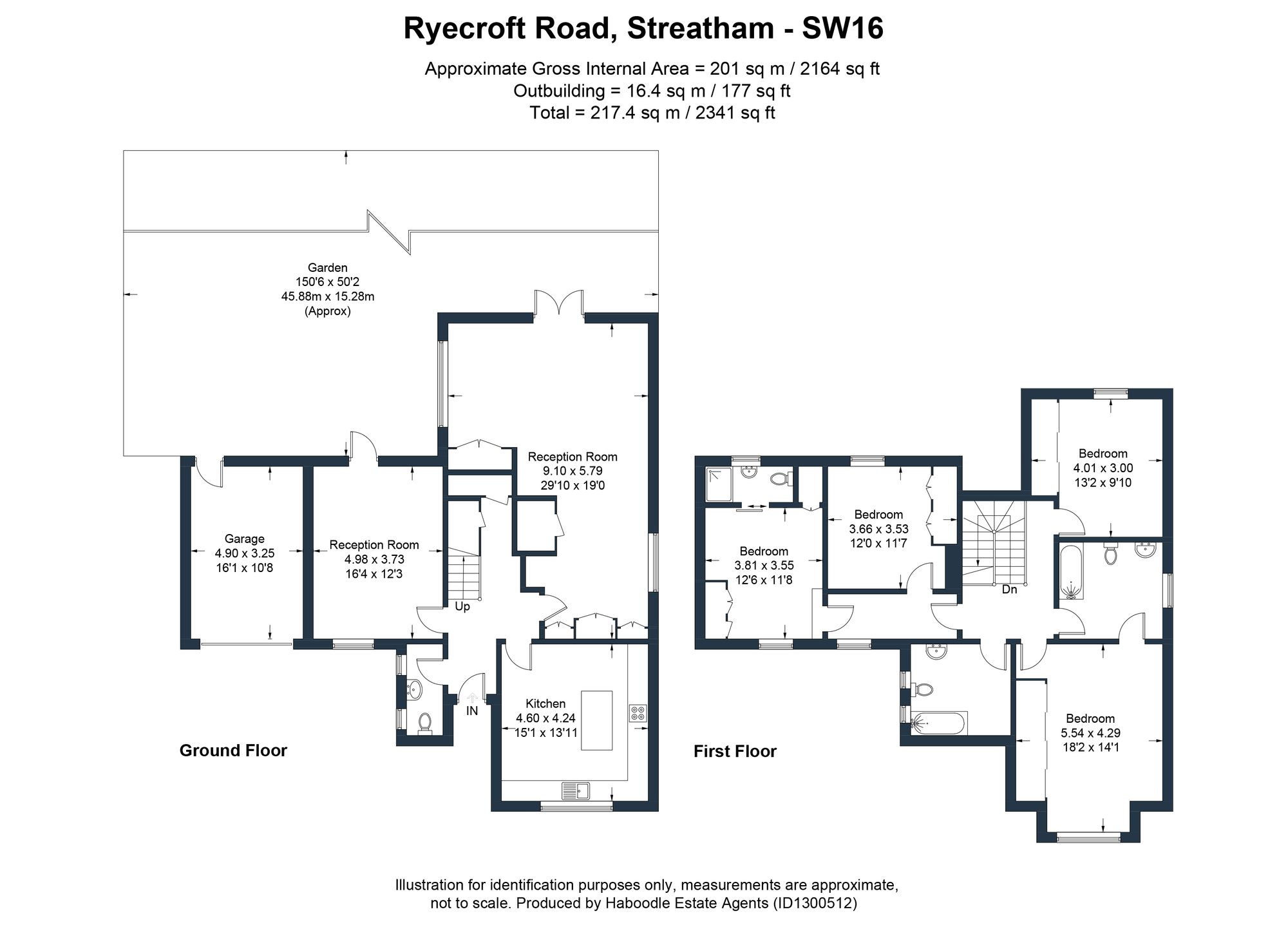 34 Ryecroft Road, London floorplan