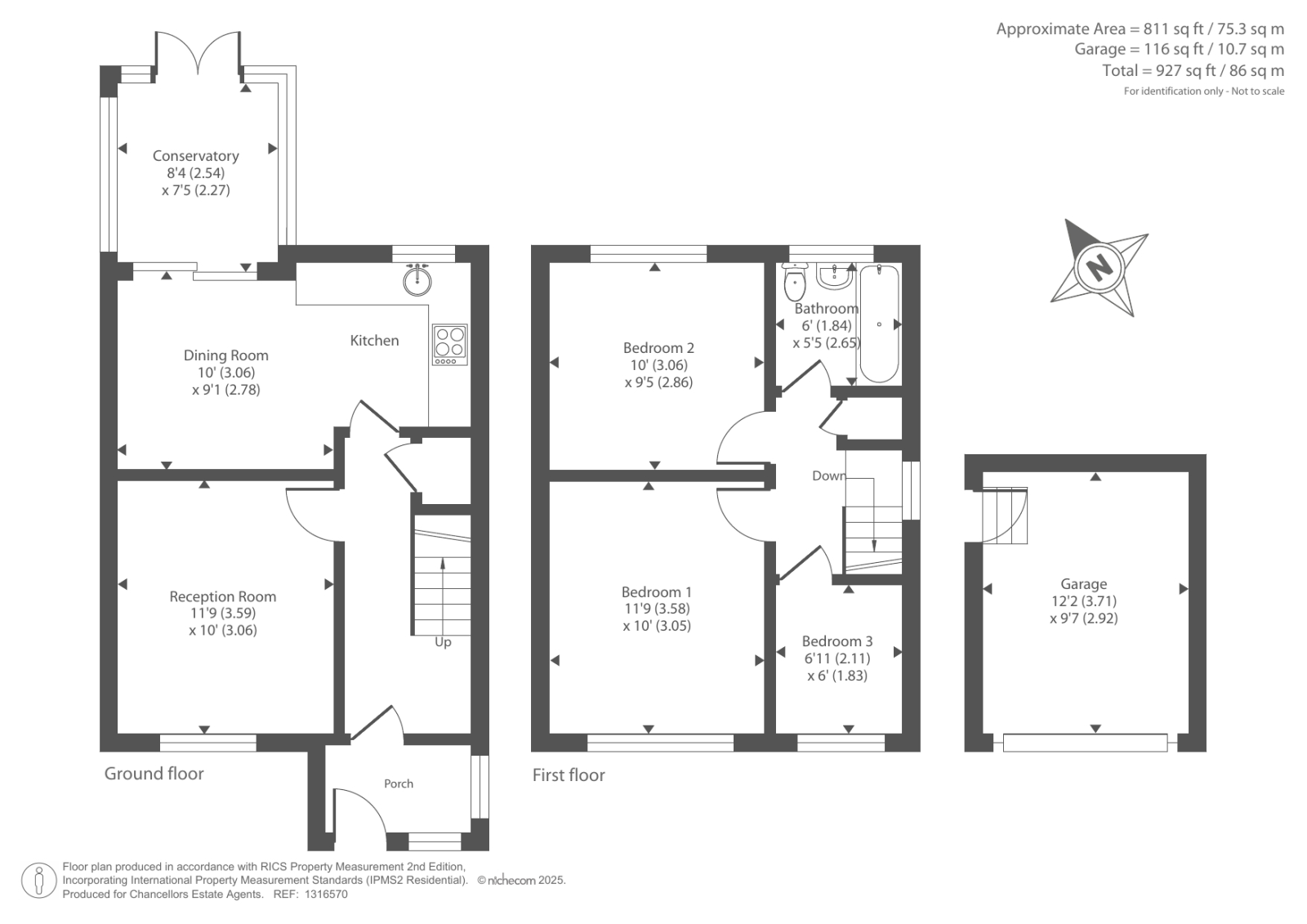 23, Buckfield Road, Leominster floorplan