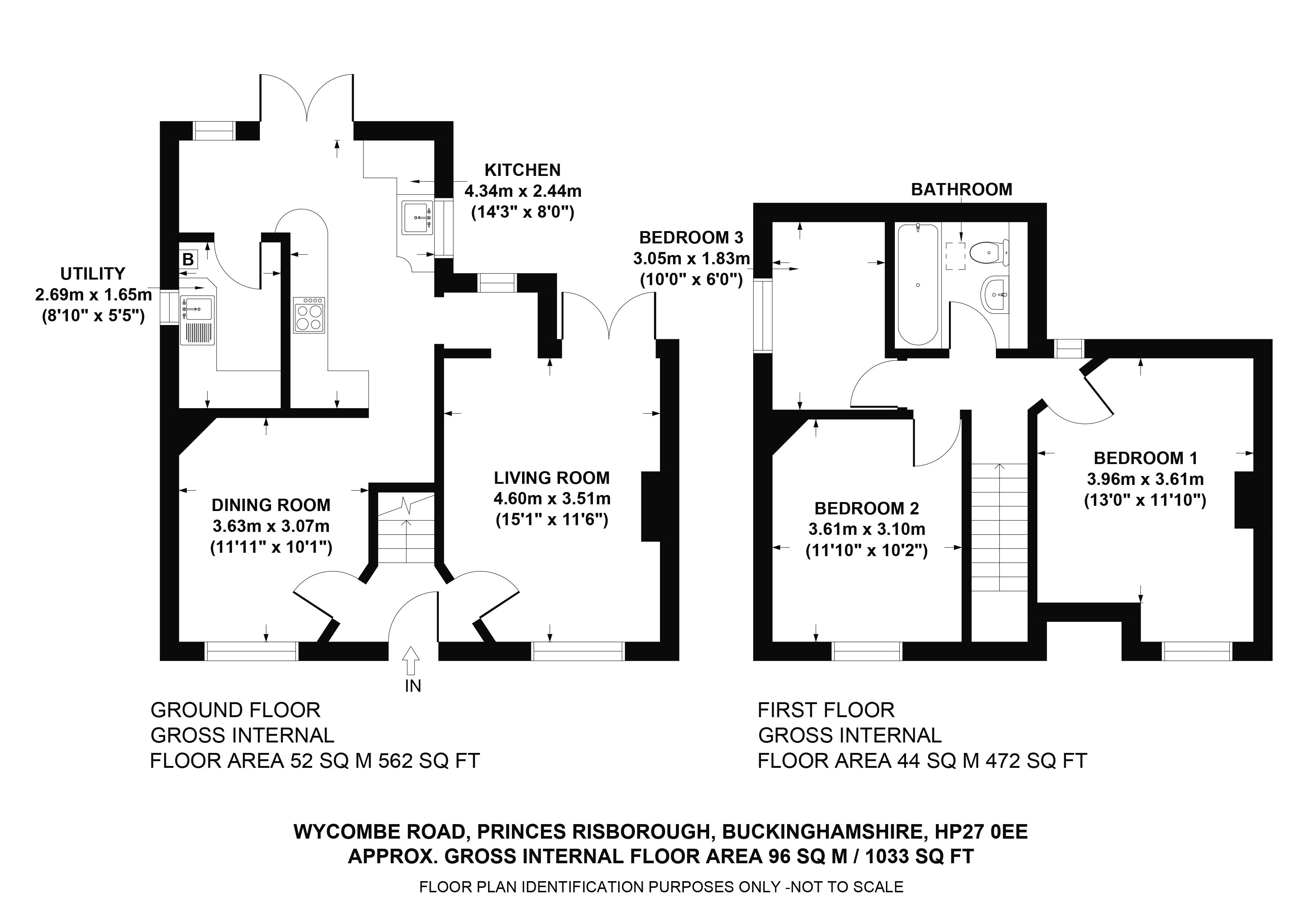 3 Bedrooms Semi-detached house for sale in Wycombe Road, Princes Risborough HP27