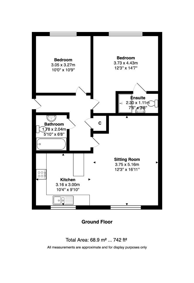 17, Broadlands Gardens, Pudsey floorplan