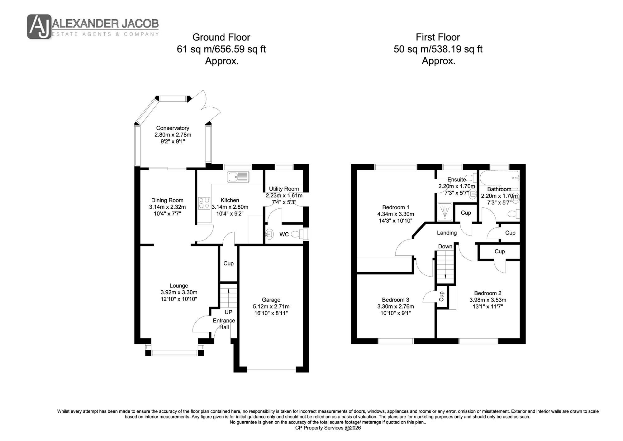 30 Wollaton Rise, Retford floorplan