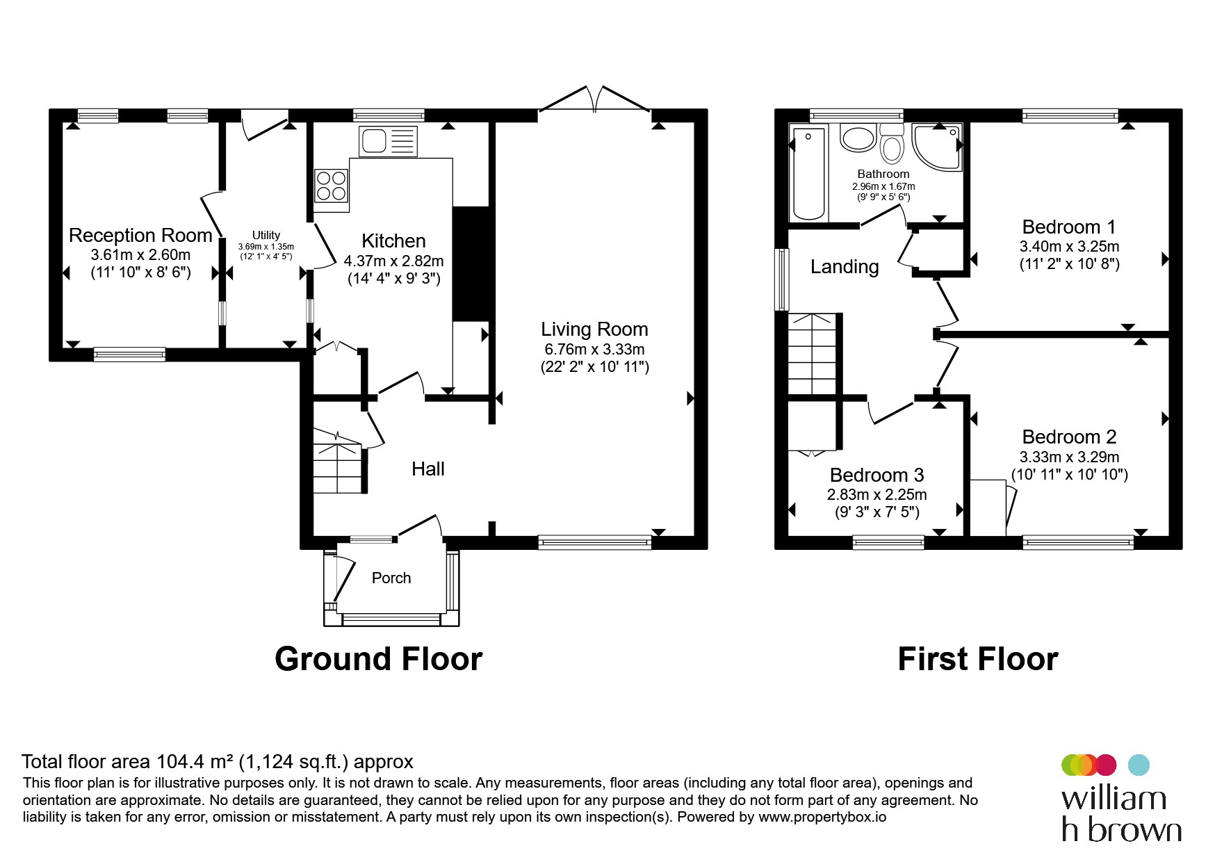 109, Oldfield Crescent, Doncaster floorplan