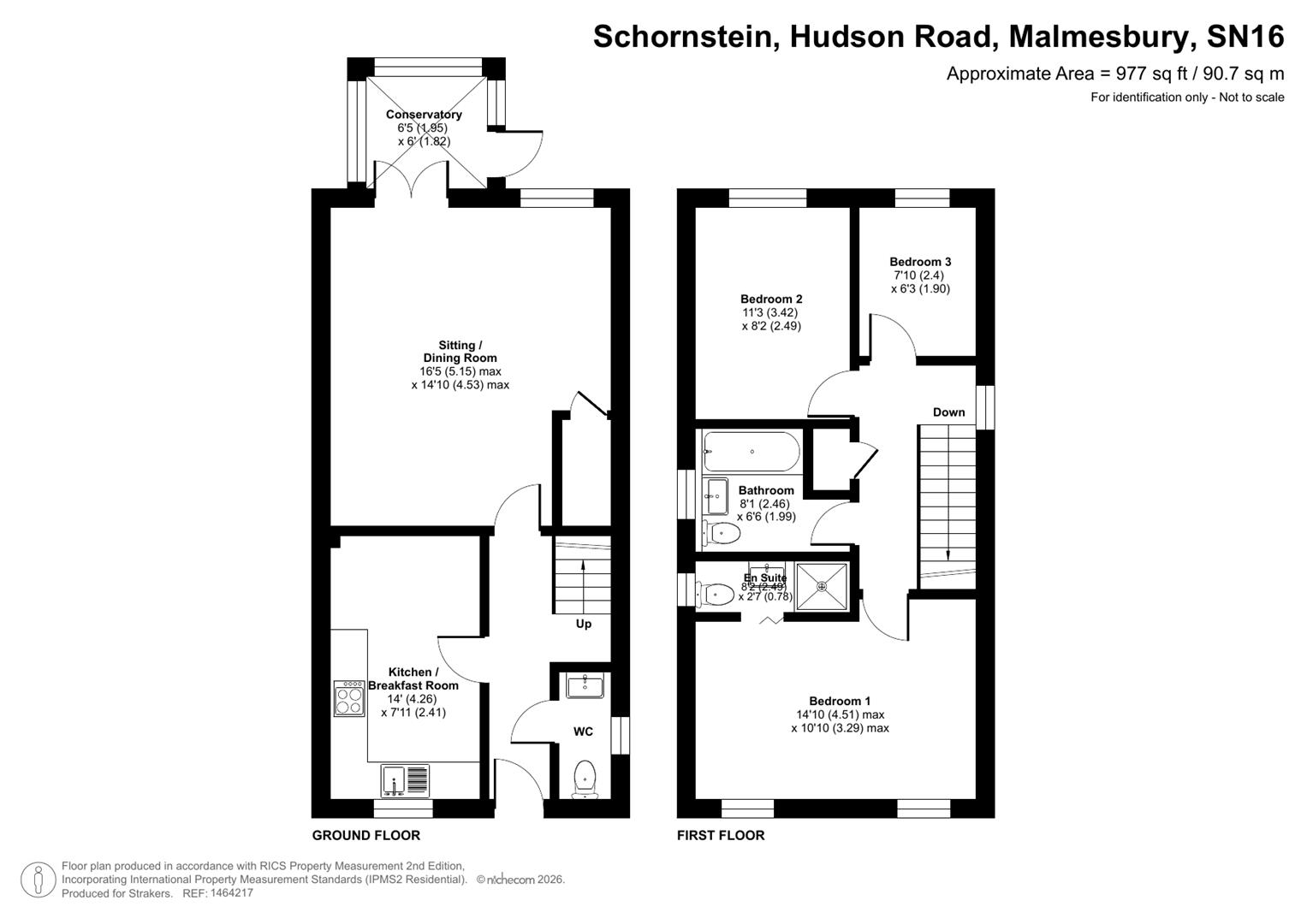 Schornstein, Hudson Road, Malmesbury floorplan