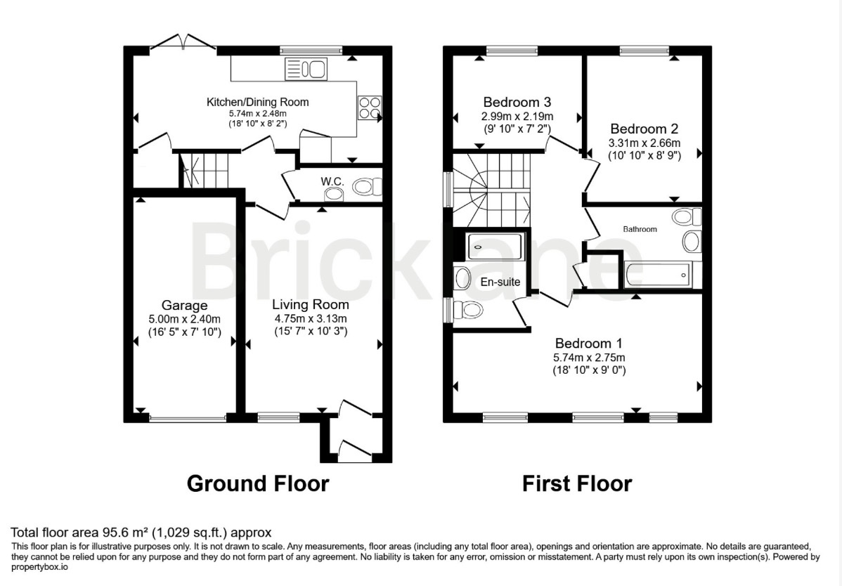 44, Dolan Drive, Corby floorplan