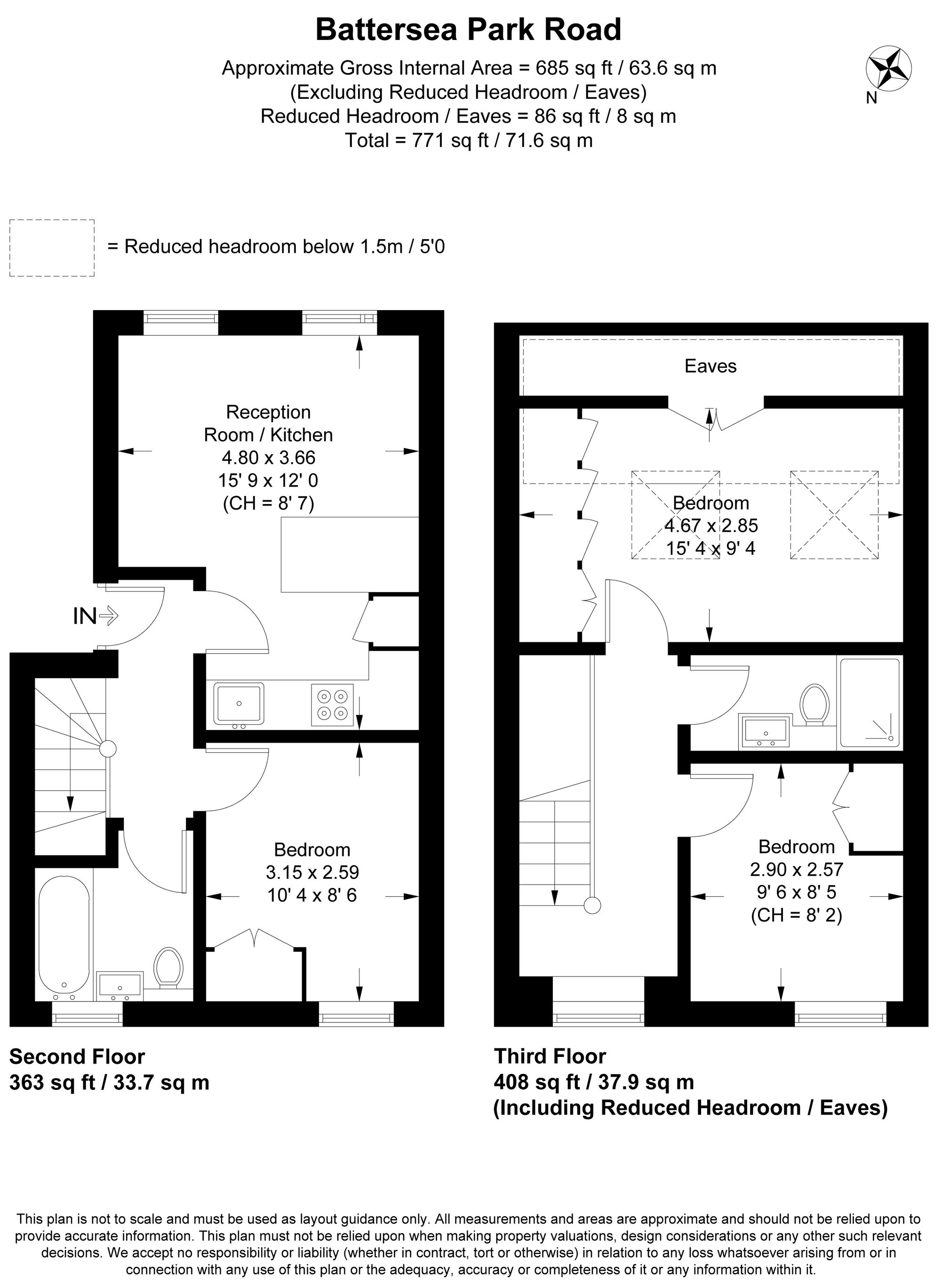 160b, London floorplan
