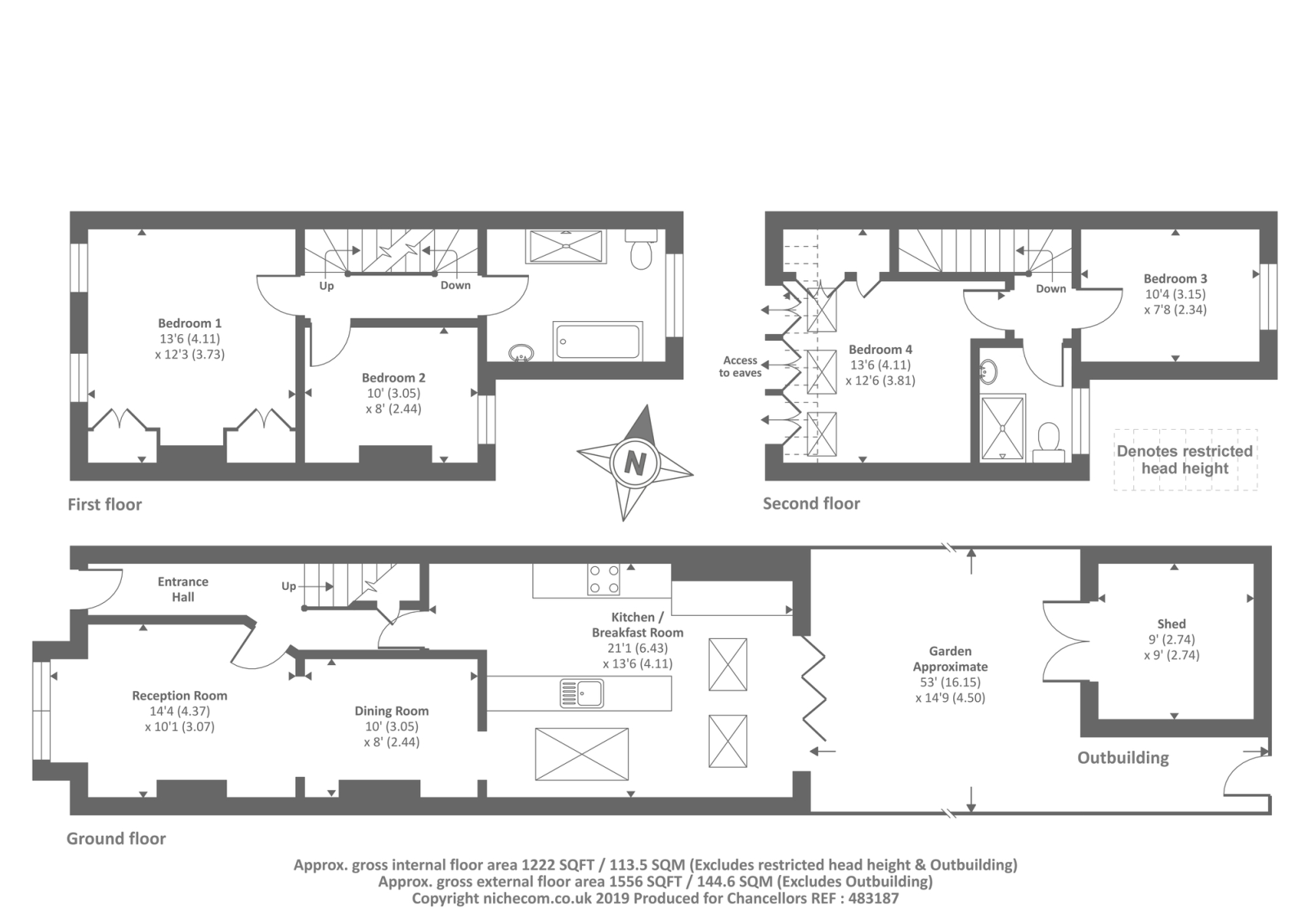4 Bedrooms Terraced house for sale in Crane Road, Twickenham TW2