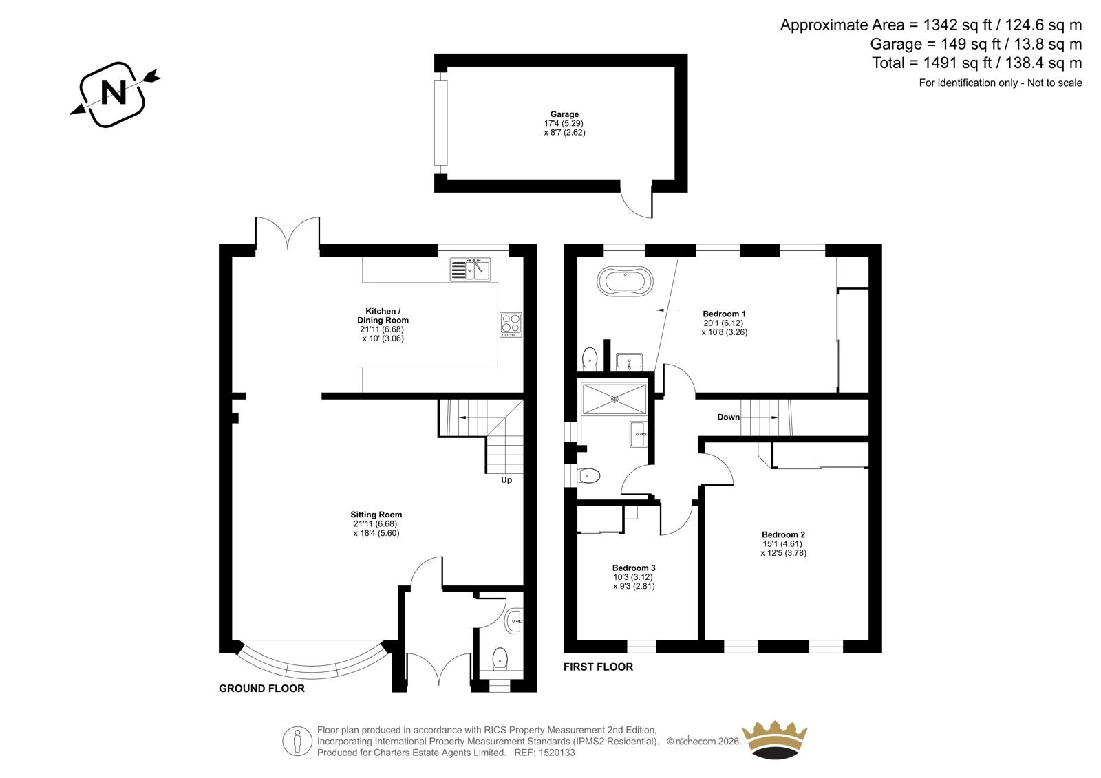 1, Towers Garden, Hampshire floorplan