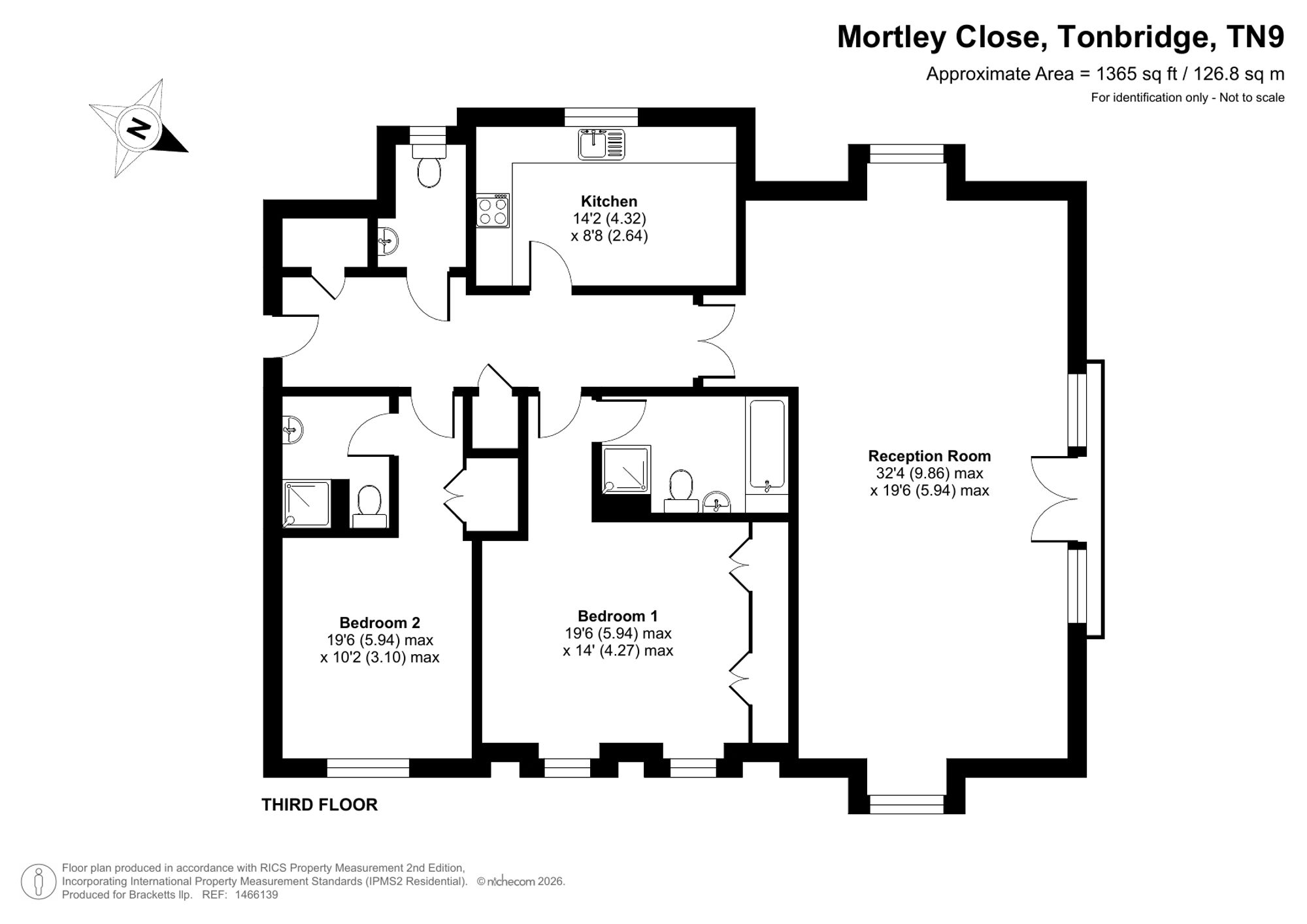 11 Mortley Close, Tonbridge floorplan