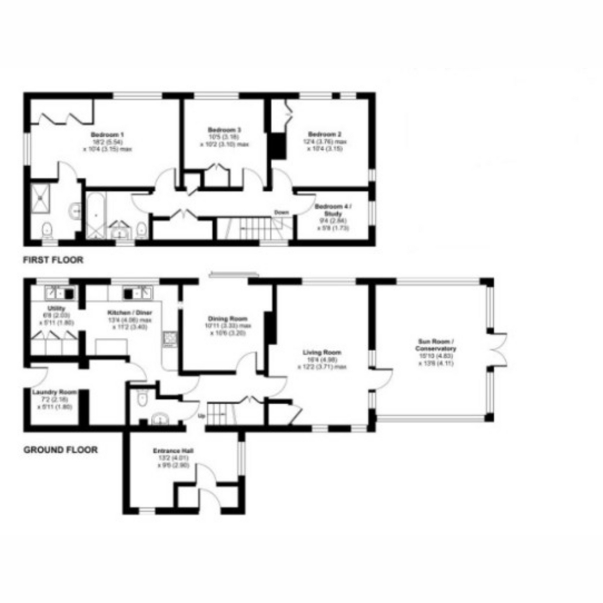10, Queens Avenue, Wallingford floorplan