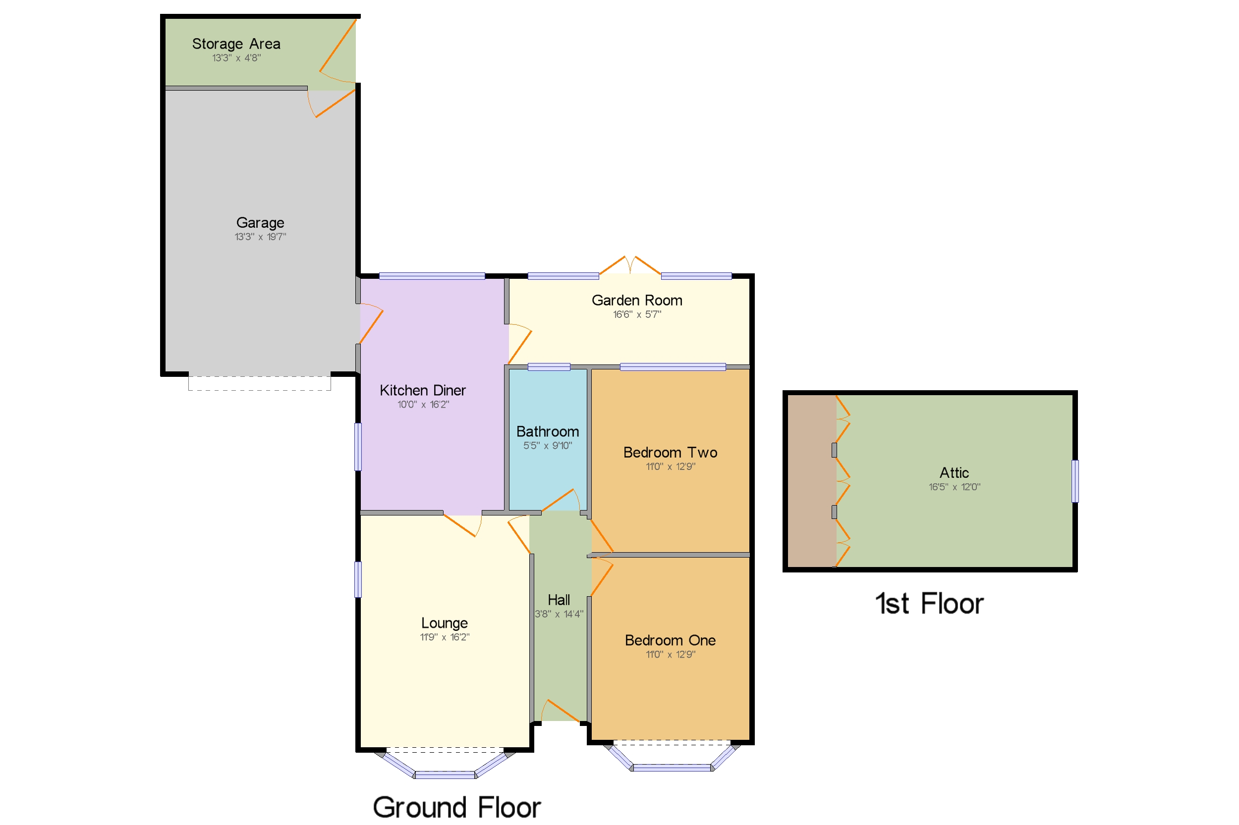 Main Road, Smalley, Ilkeston, Derbyshire DE7, 2 bedroom bungalow for
