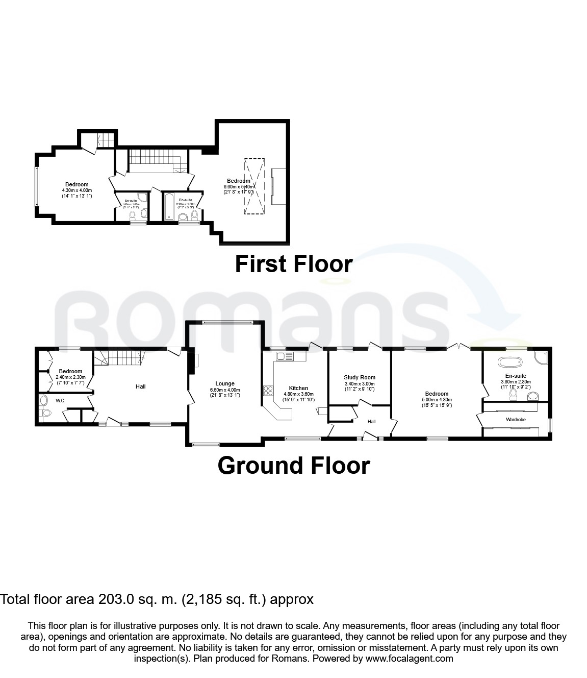 St. Annes Cottage, Britwell Road, Slough floorplan