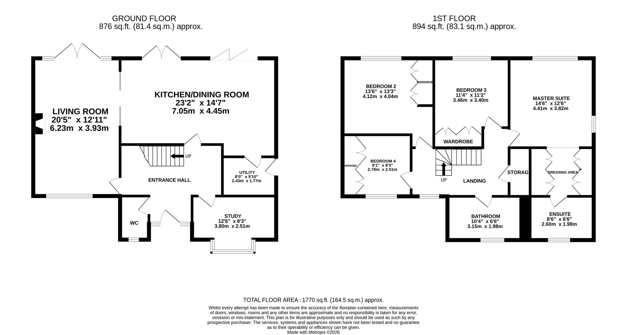 26 Rowley Hall Drive, Stafford floorplan