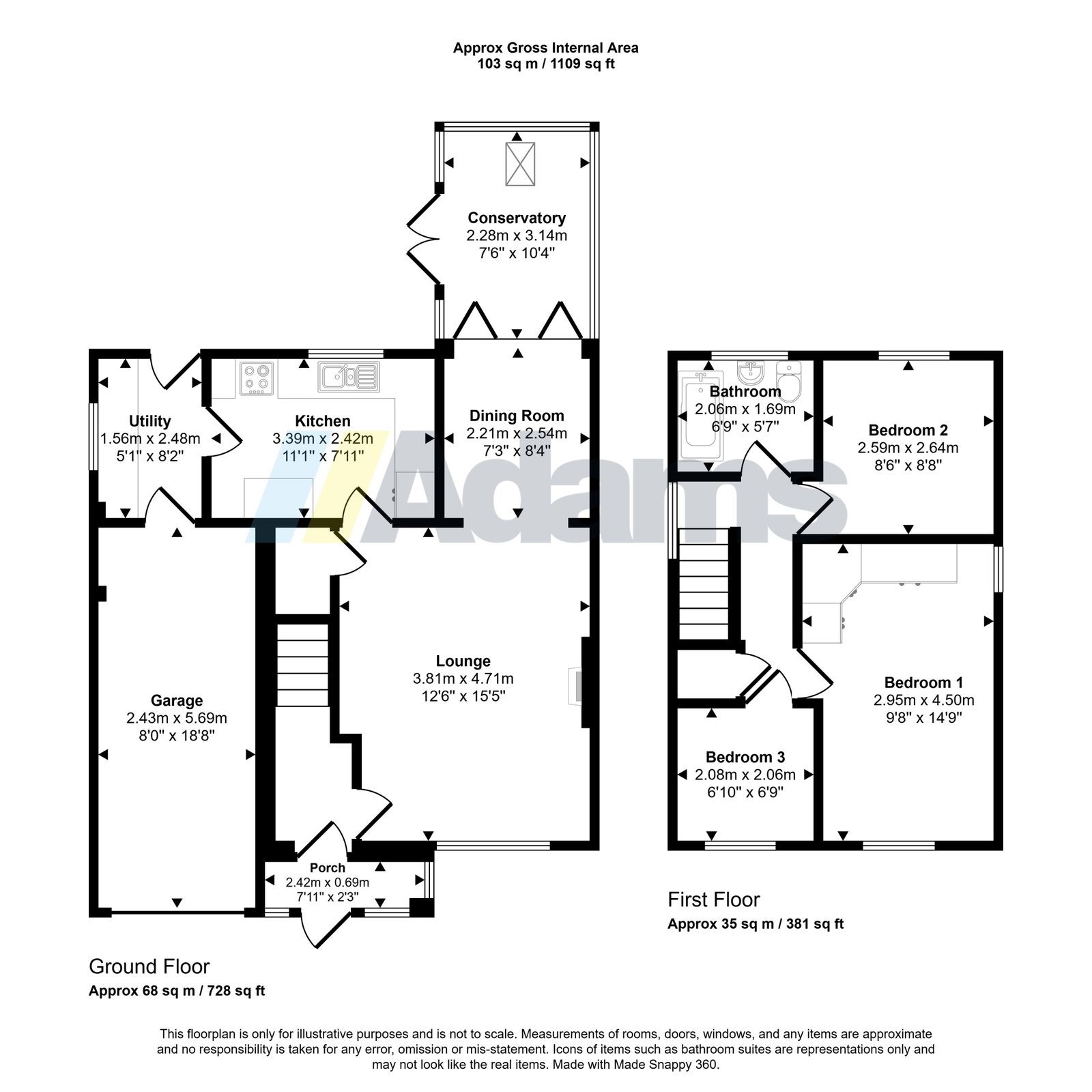 32, Warren Croft, Runcorn floorplan