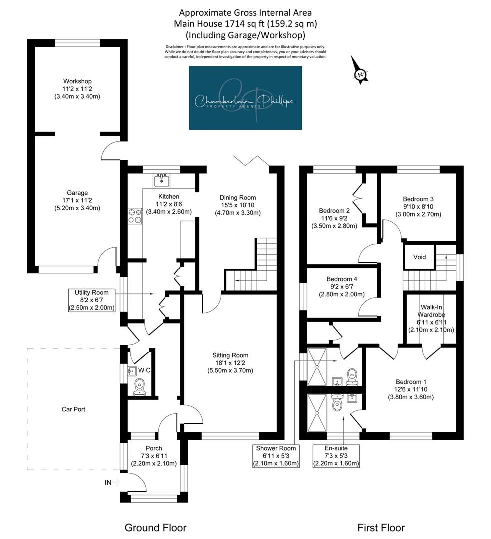 17, Richardsons Road, East Bergholt floorplan