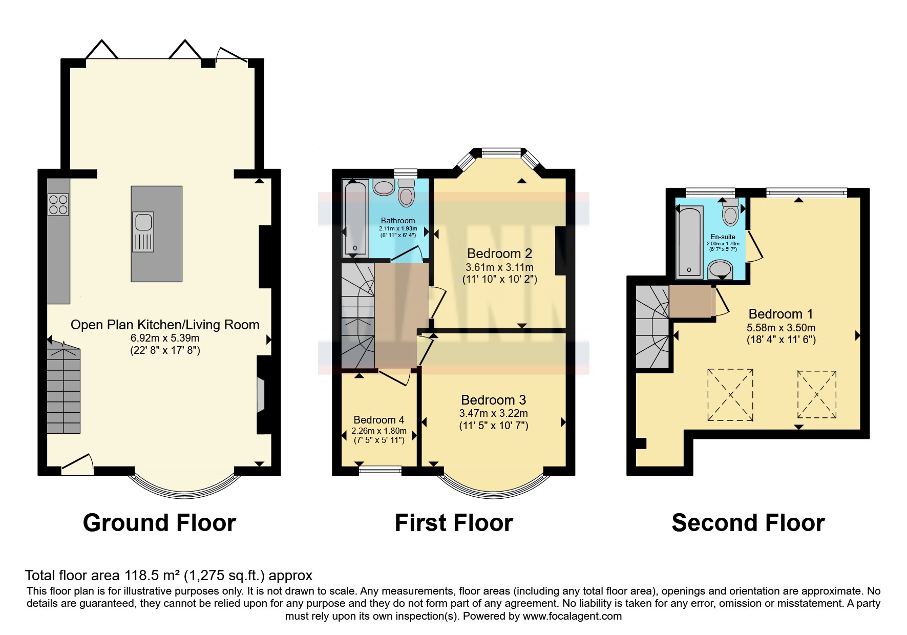 Moordown, London, SE18 floorplan