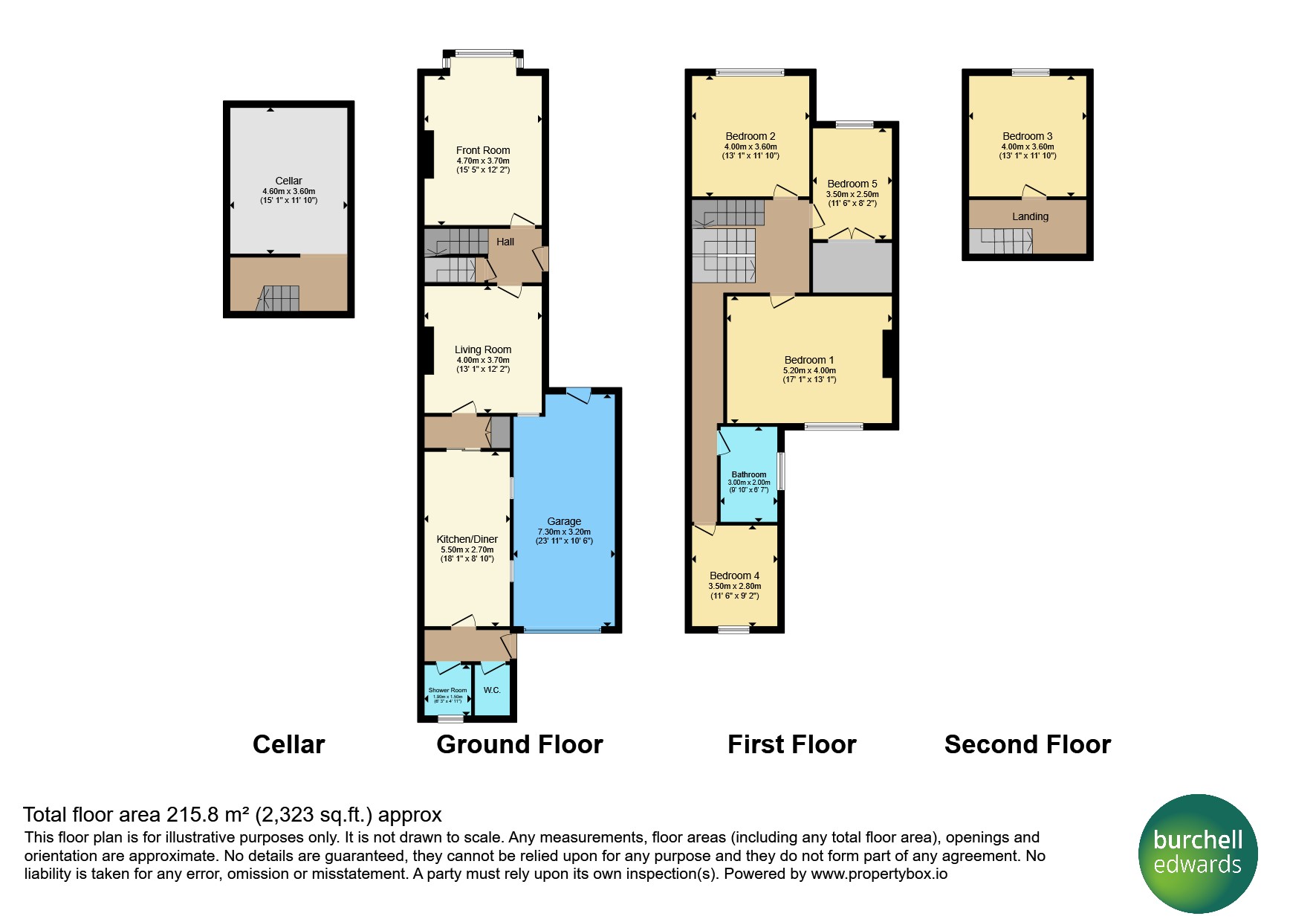 5, Watt Road, Birmingham floorplan
