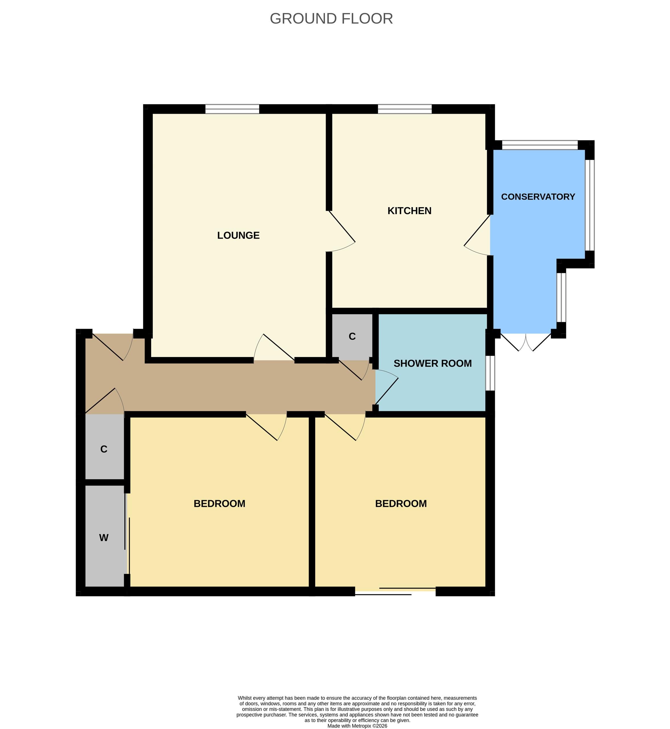 6, Yarrow Gardens, Dumfries floorplan