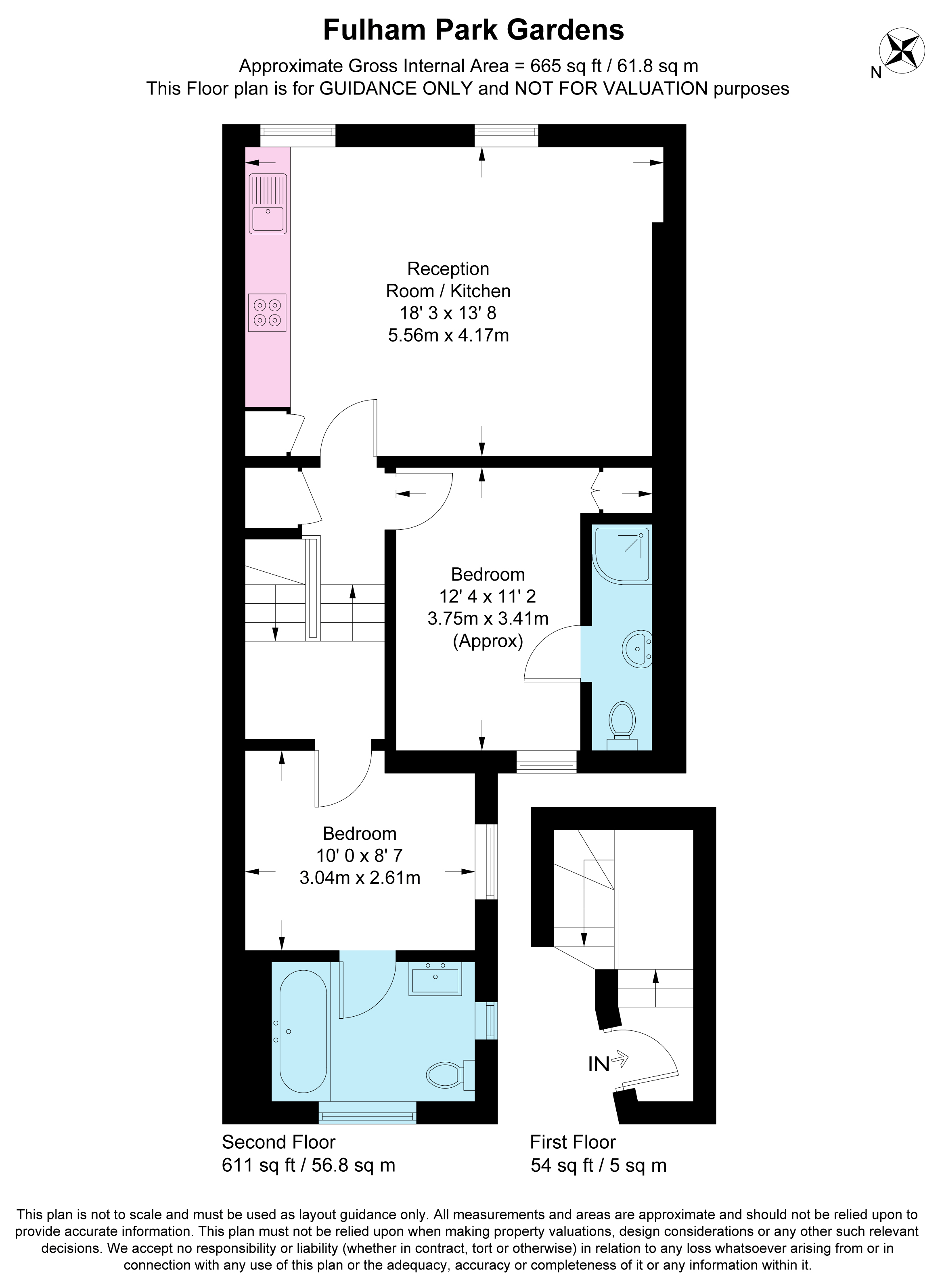 76 Fulham Park Gardens, London floorplan
