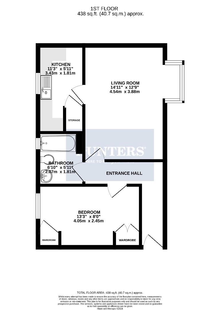 22, Wyre Court, York floorplan