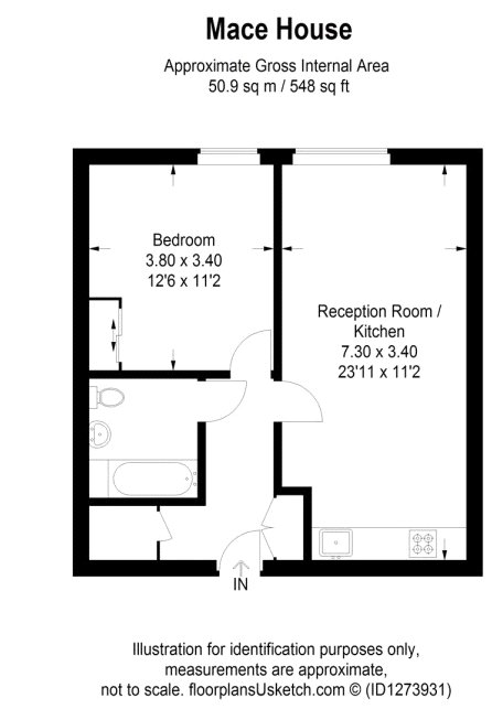 10, Mace House, Isleworth floorplan
