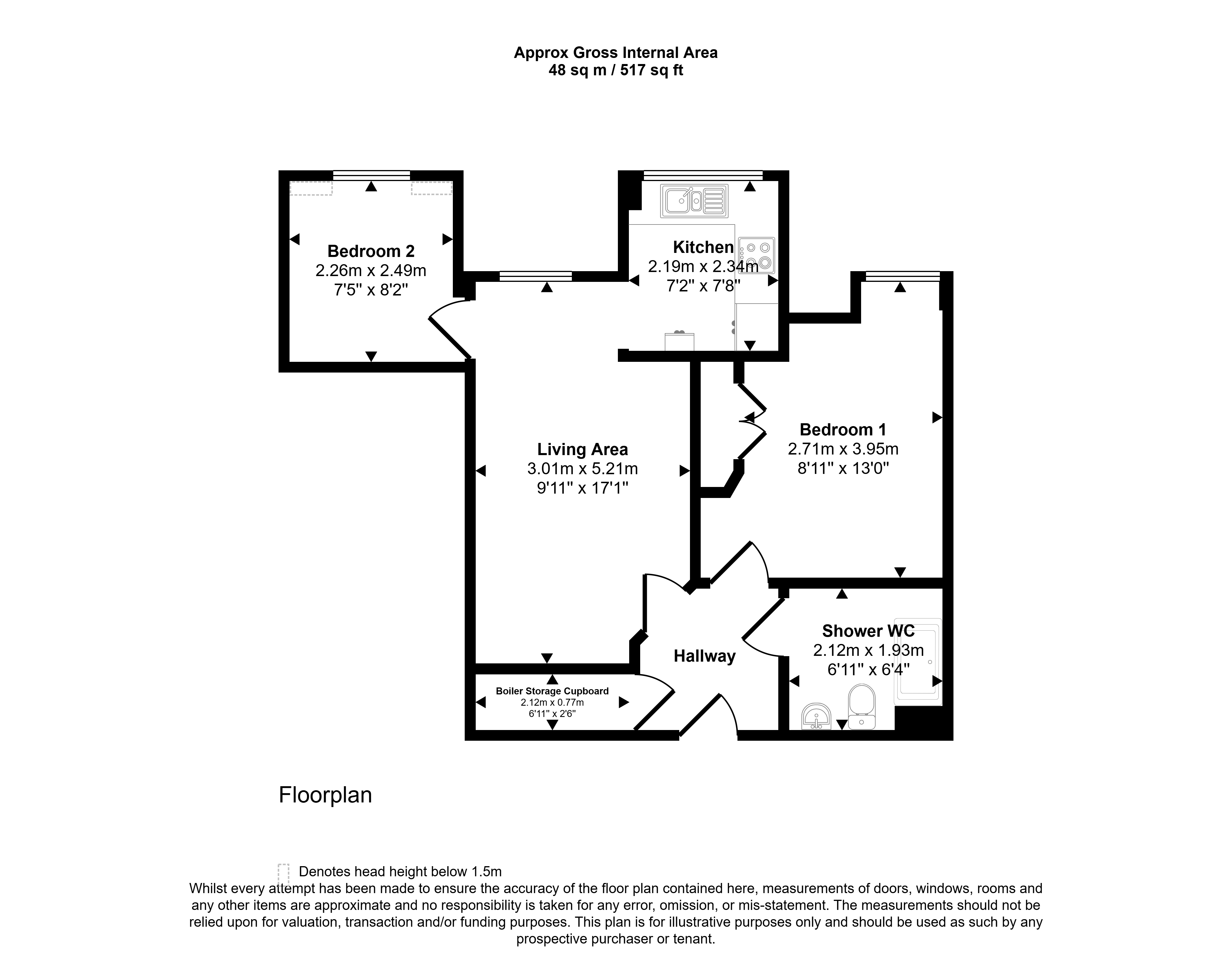 18, Henleaze Road, Bristol floorplan