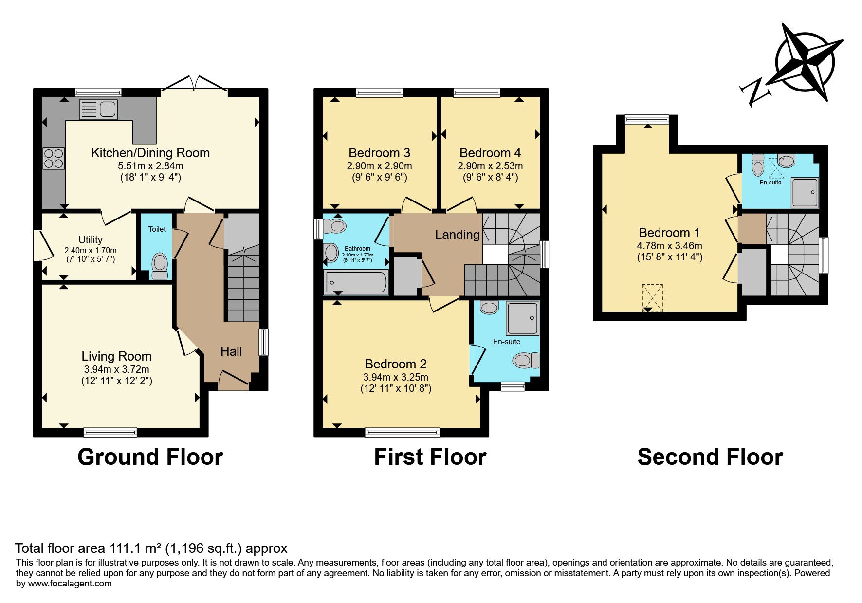 11, Ivatt Walk, Shildon floorplan