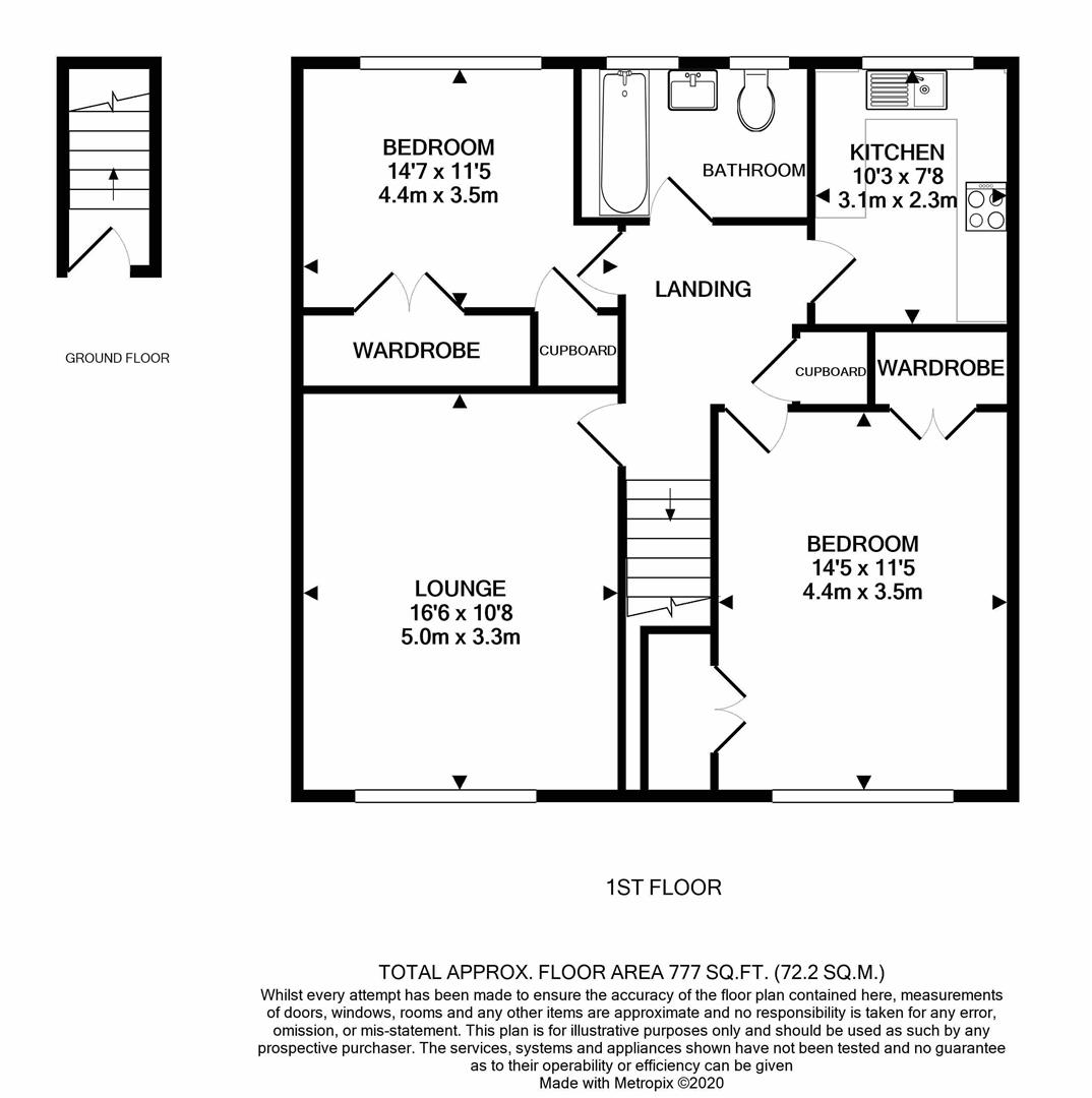 20, Russell Court, Leatherhead floorplan