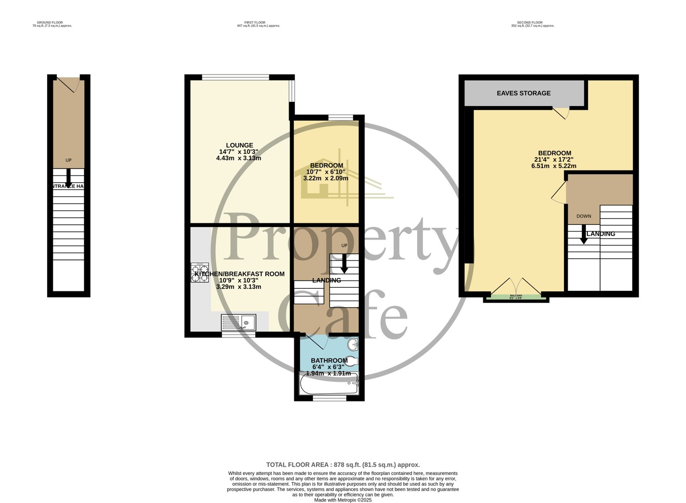 Flat A, 111, Milward Road, Hastings floorplan