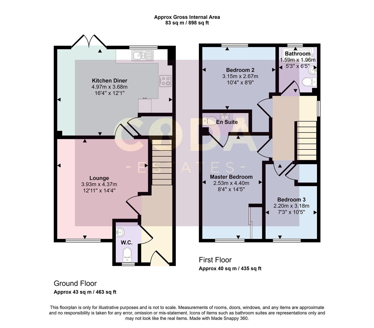 64, Blacader Drive, Glasgow floorplan