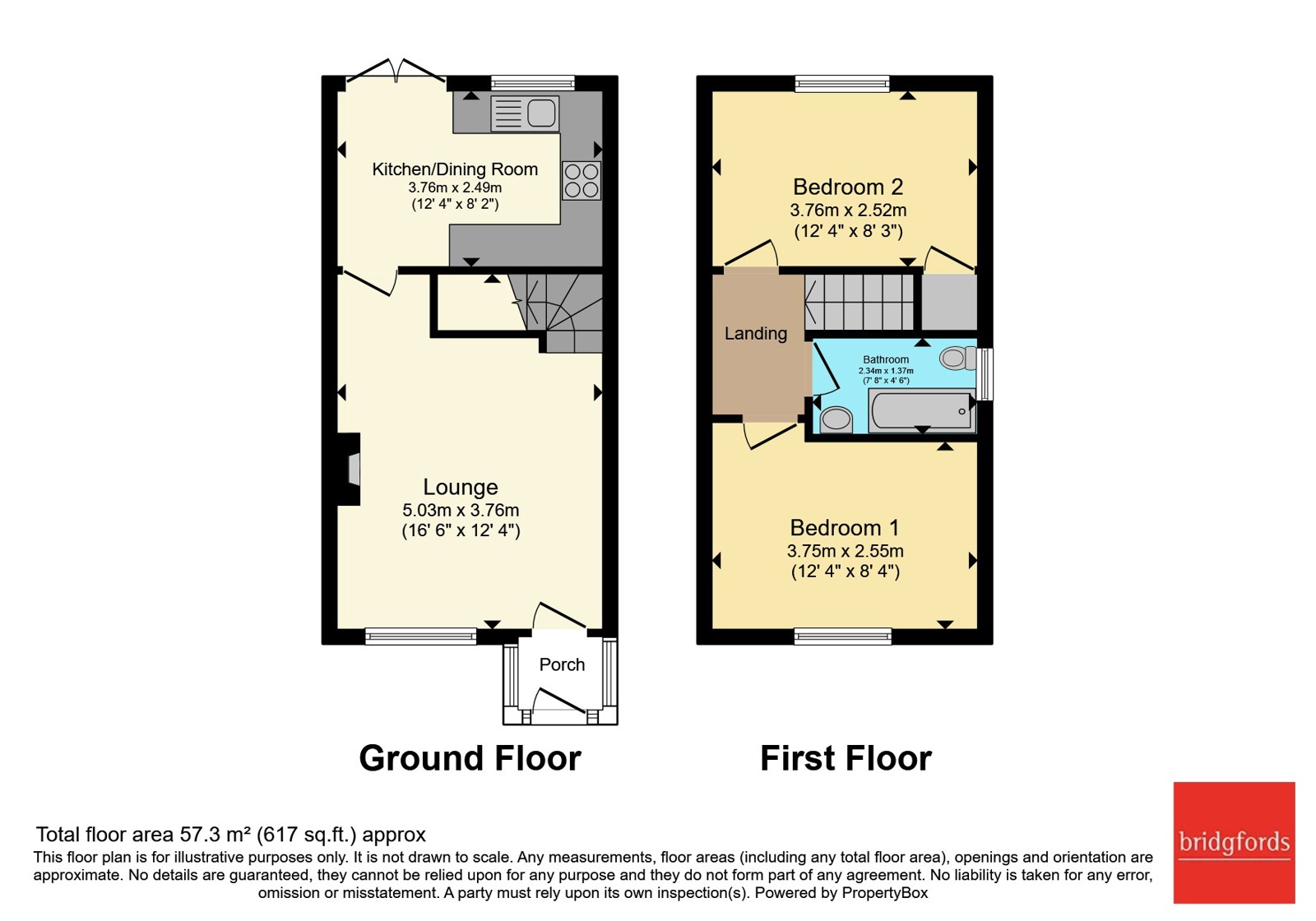 15, Chesterton Grove, Sandbach floorplan