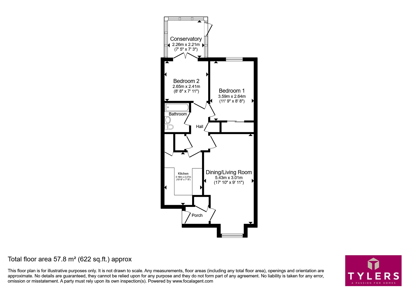 Appletrees, Cambridge floorplan