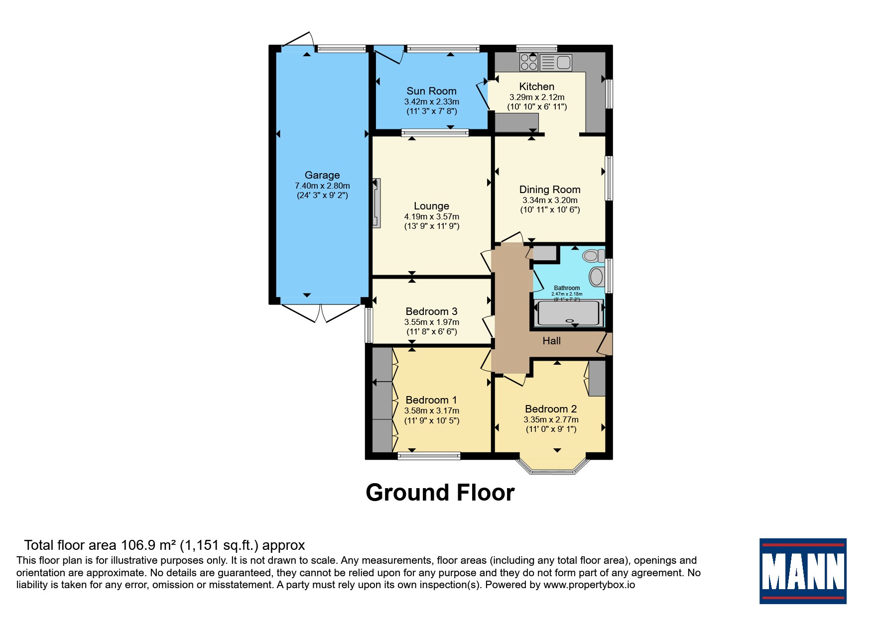 24, Perth Road, Hampshire floorplan
