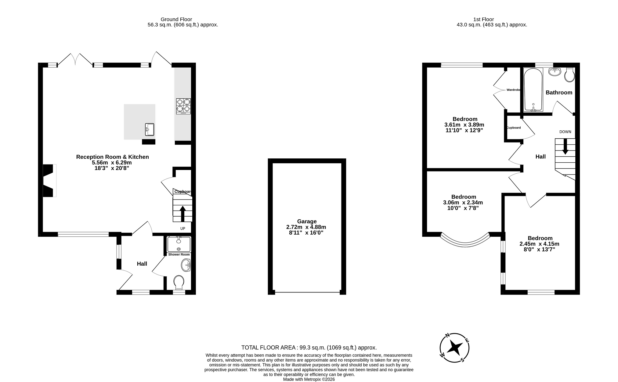 St. Marys Close, Chessington floorplan