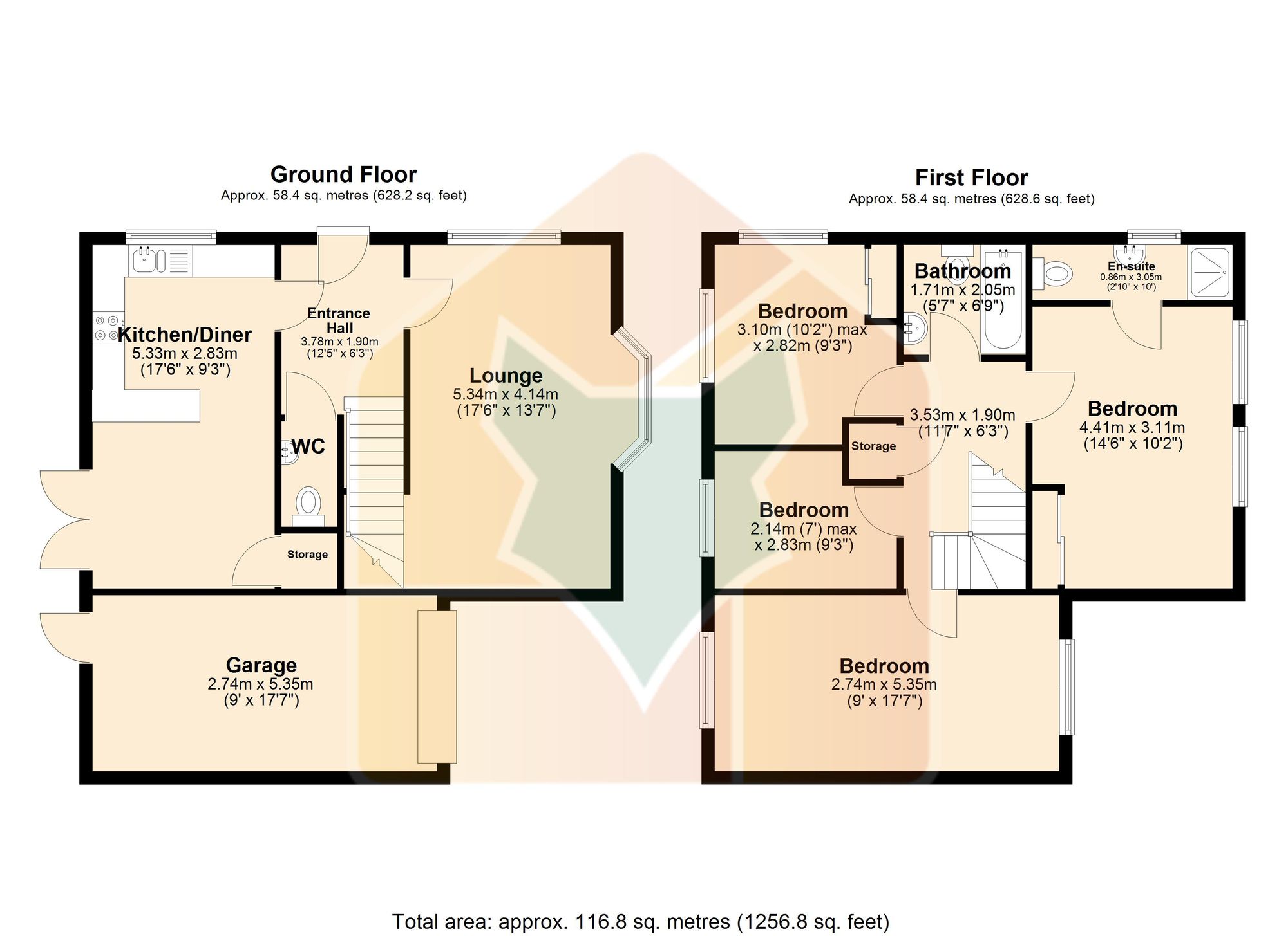 2 Ling Drive, Gainsborough floorplan